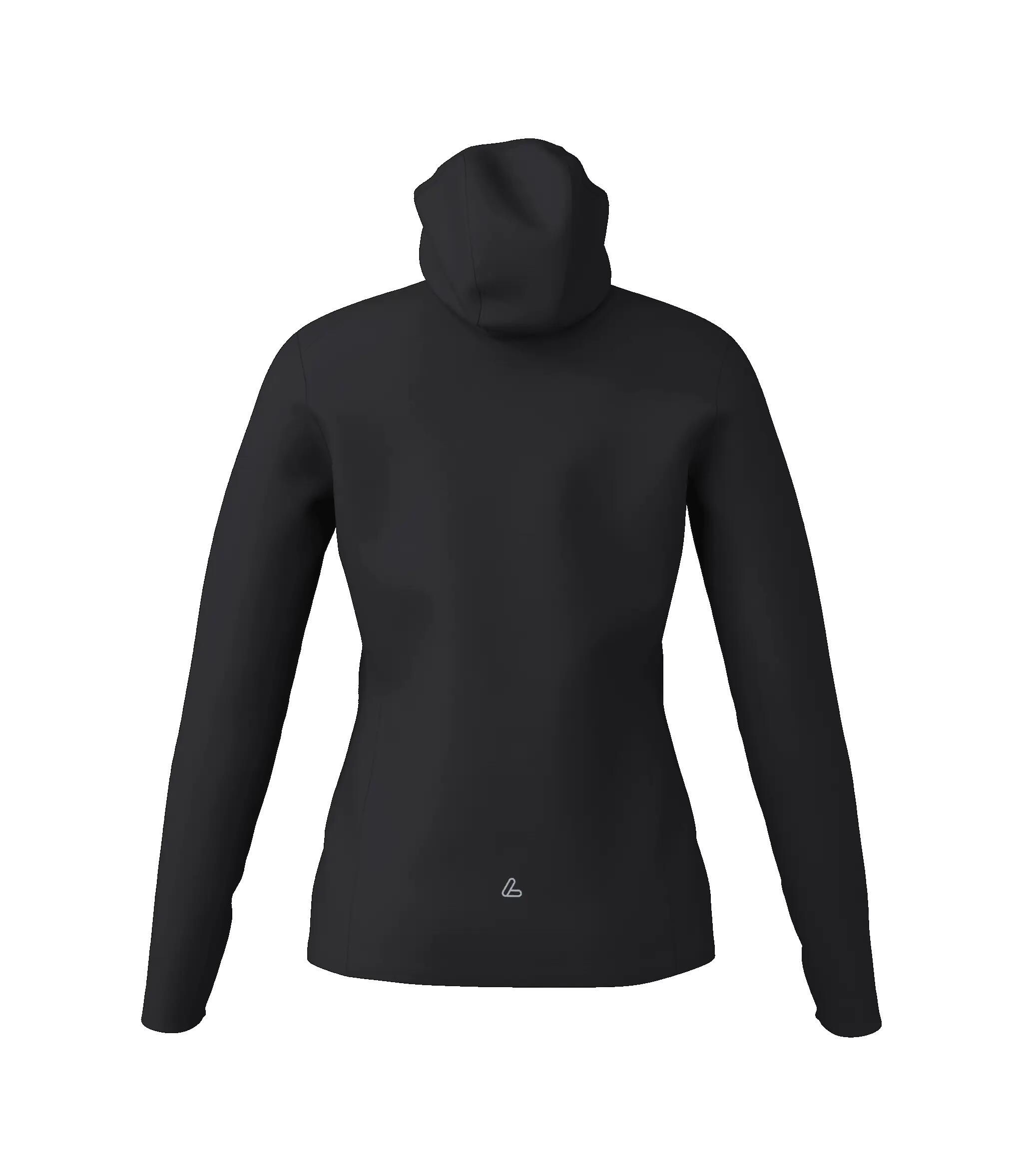 W ZIP-HOODY TECH-MERINO 2/2