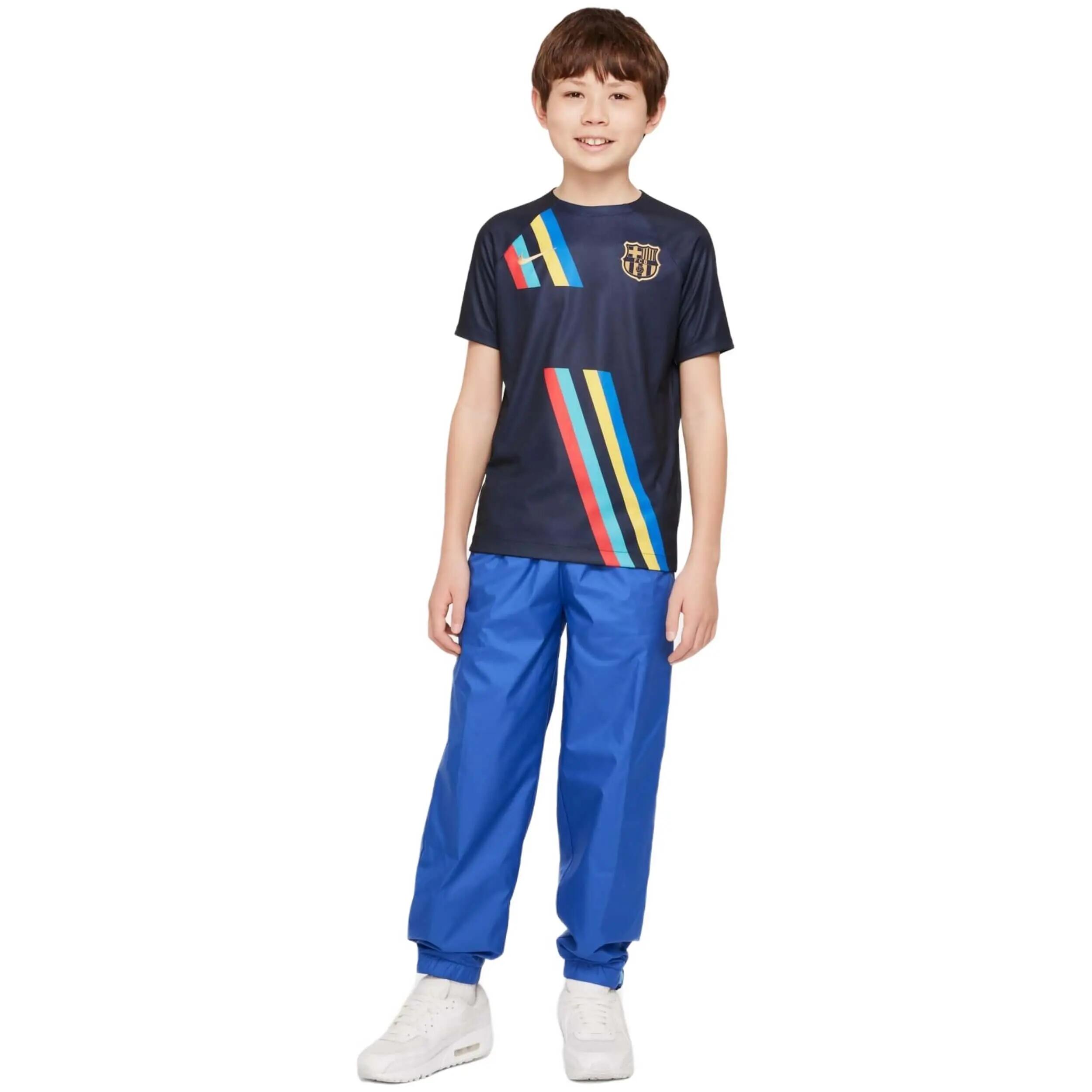 T-shirt Nike modèle DN4025-452 pour enfants 4/4