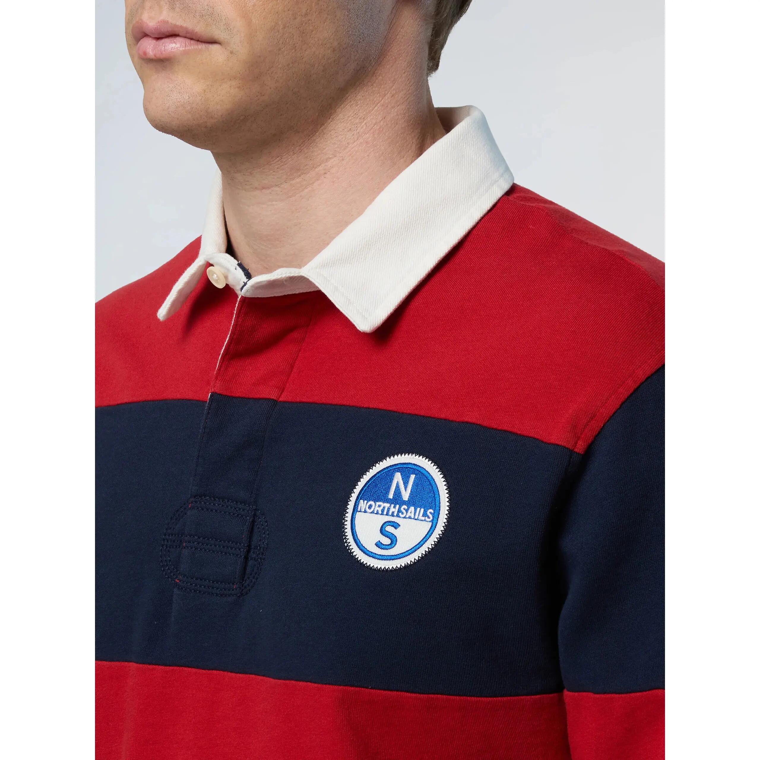 Koszulka polo z długim rękawem North Sails W/Logo 6/6