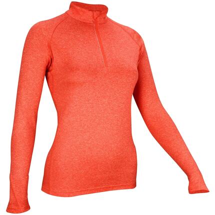 T-shirt manches longues 1/4 zip femme Avento
