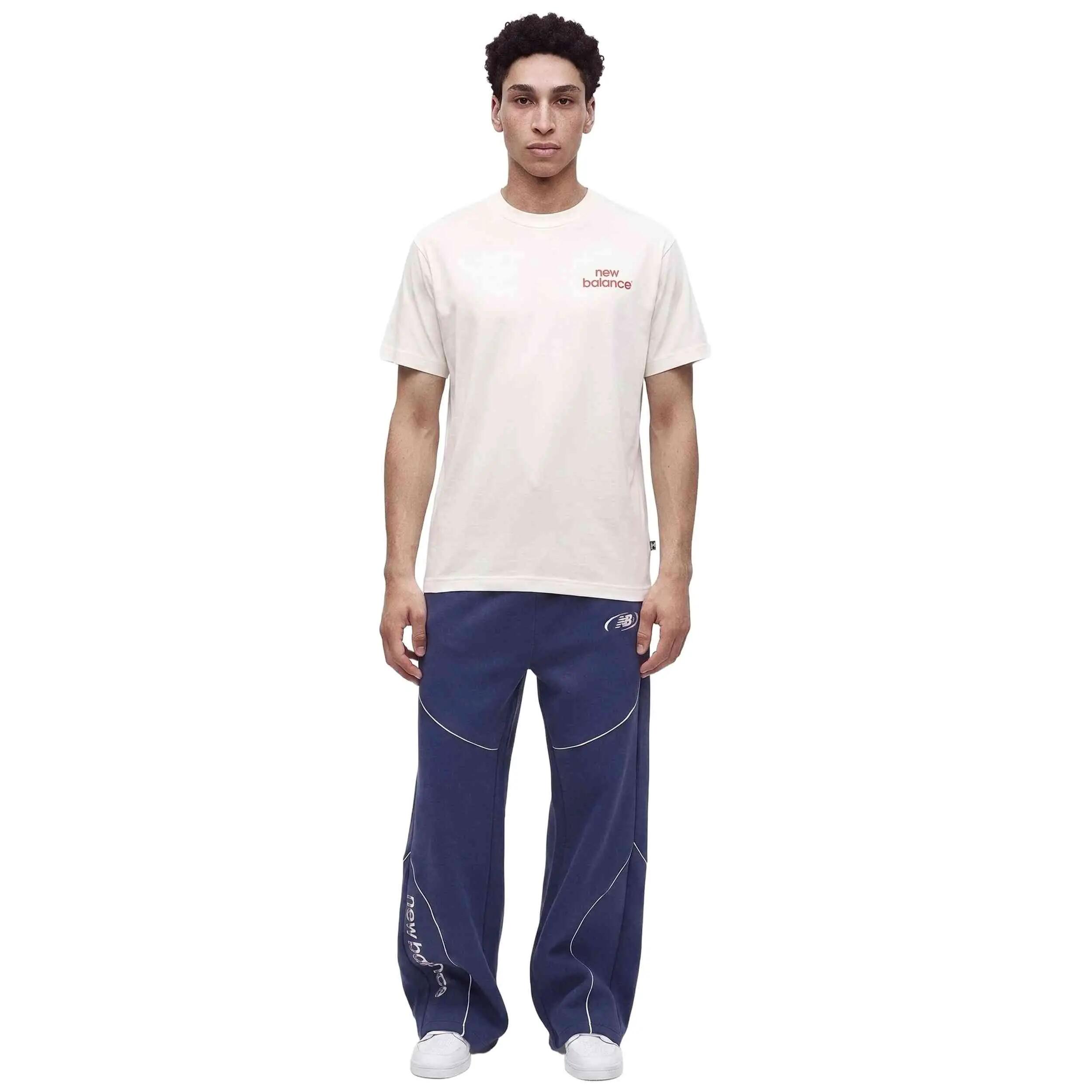 Maglia a maniche corte New Balance modello MT62G7MGAGA per unisex 2/4
