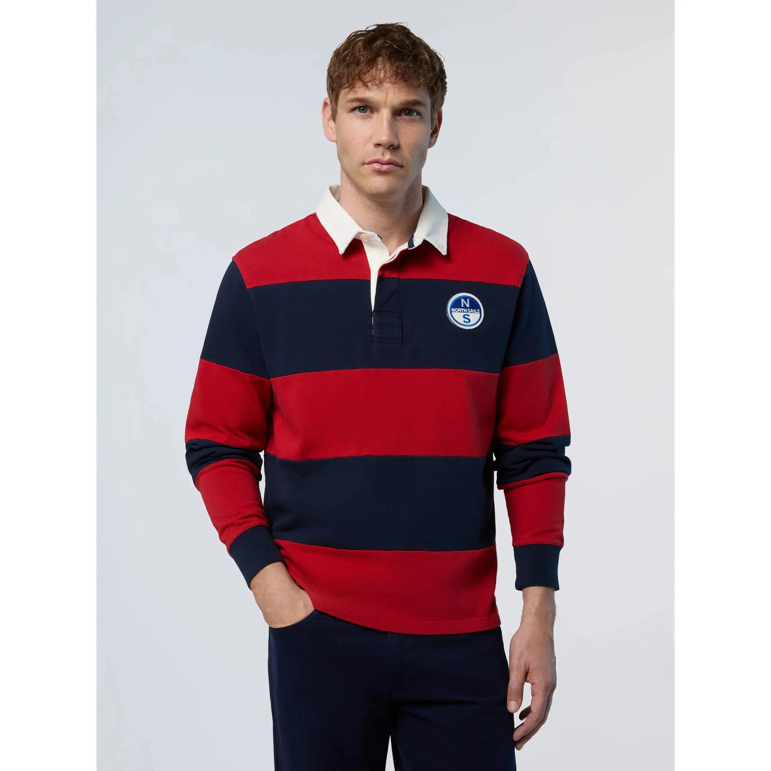 Koszulka polo z długim rękawem North Sails W/Logo 3/6