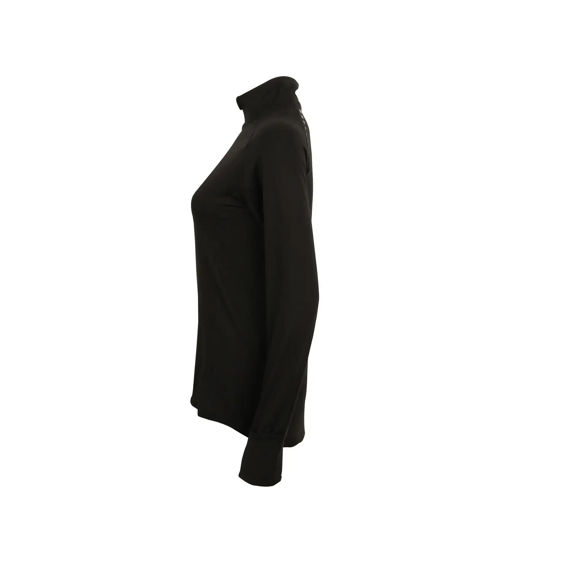 Maillot à manches longues 1/4 zip femme Tombo 3/4