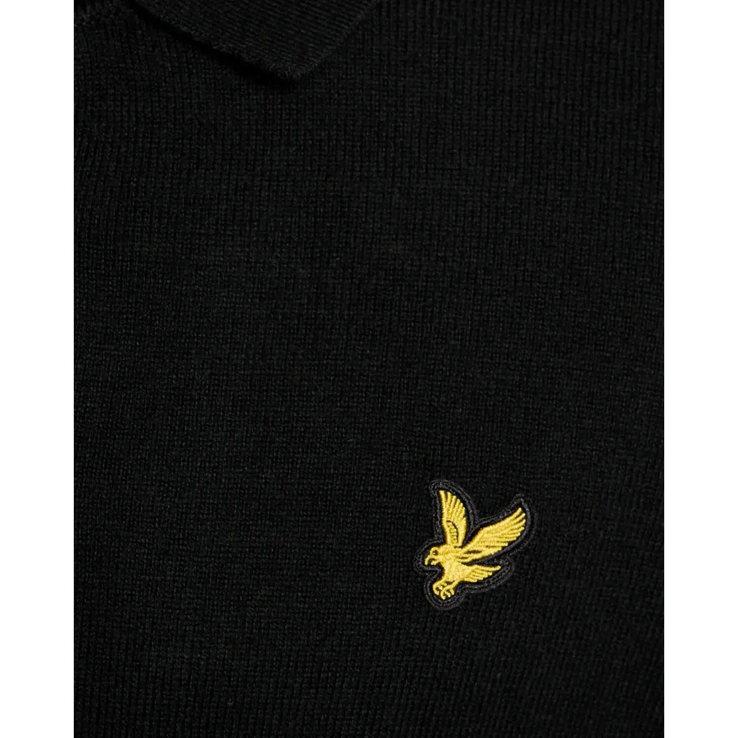 Polo manches longues coton mérinos Lyle & Scott 7/7