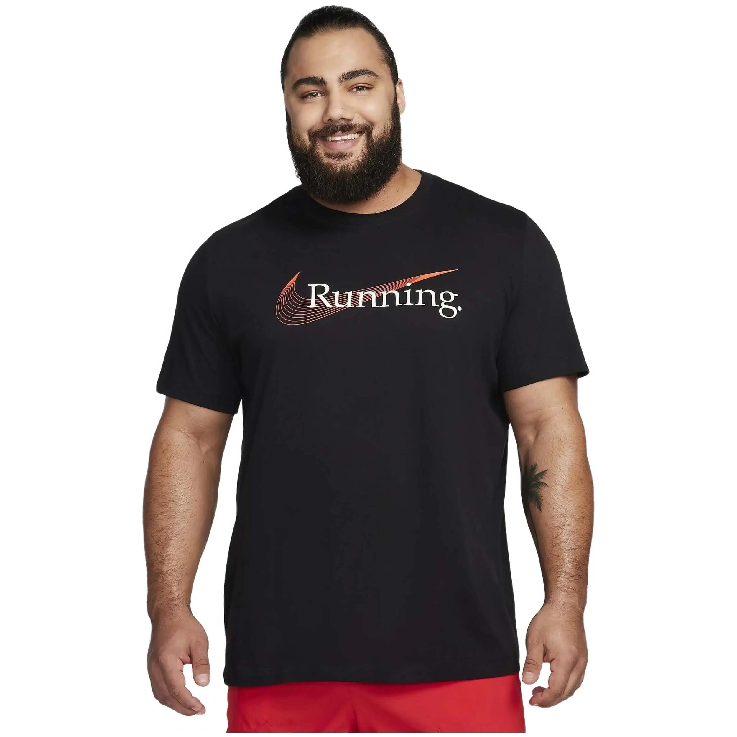 Maglia a maniche corte Nike modello FJ2362-010 per uomini 5/5