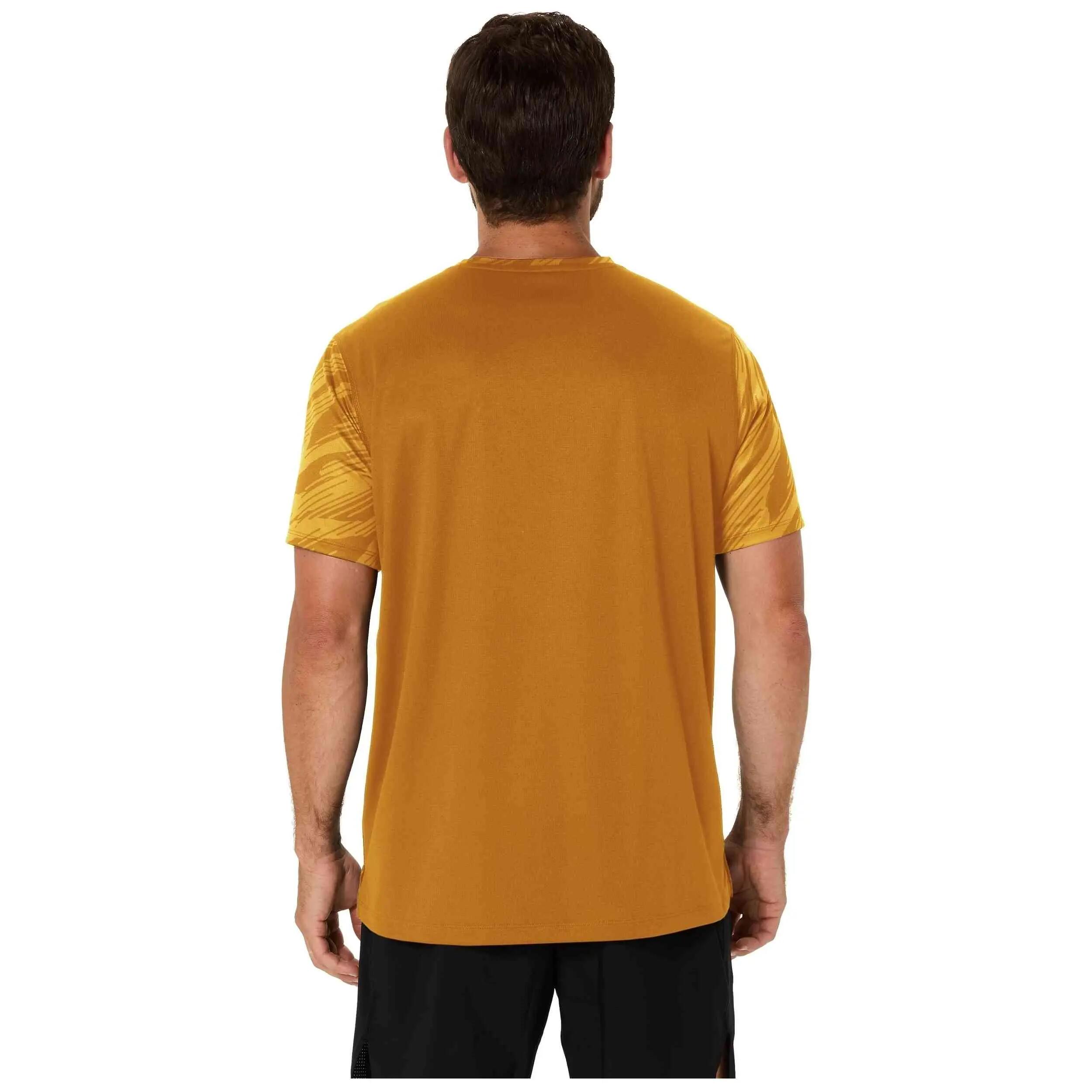 T-shirt met korte mouwen Asics model CORE ALL OVER PRINT SS TOP voor mannen 2/5