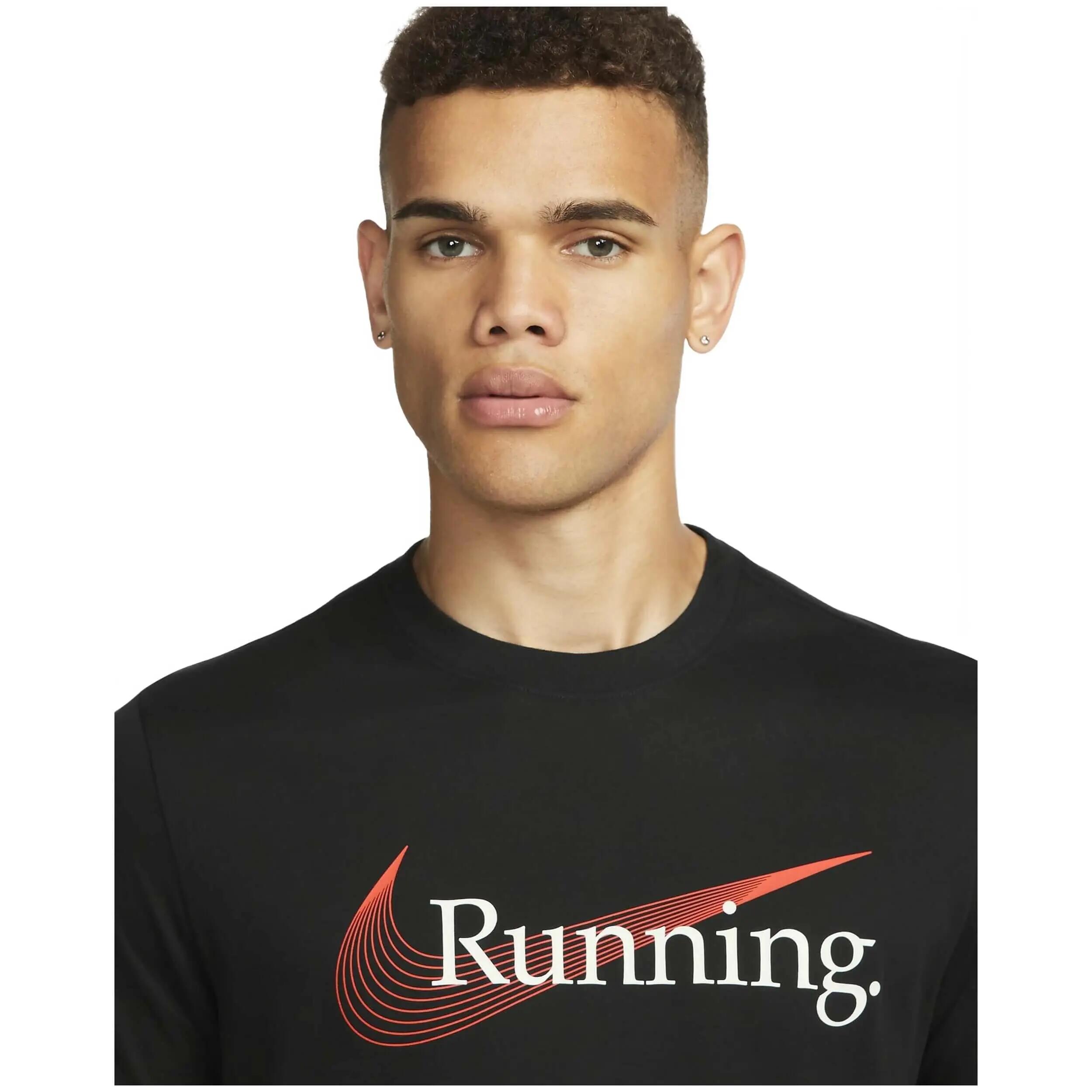 Maglia a maniche corte Nike modello FJ2362-010 per uomini 3/5