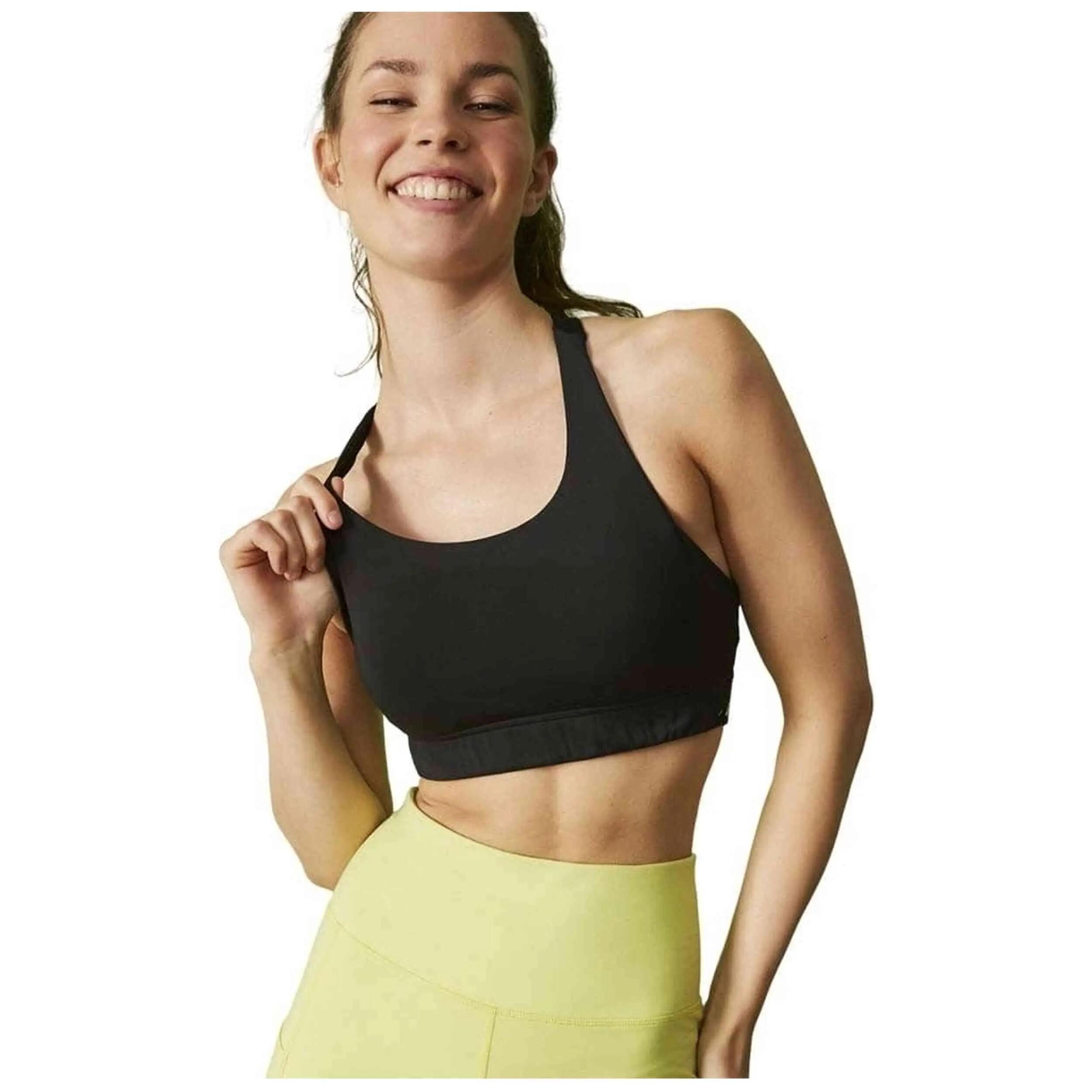 Top Roxy modello Top Roxy Bold Moves Sport negro blanco per donne 2/3