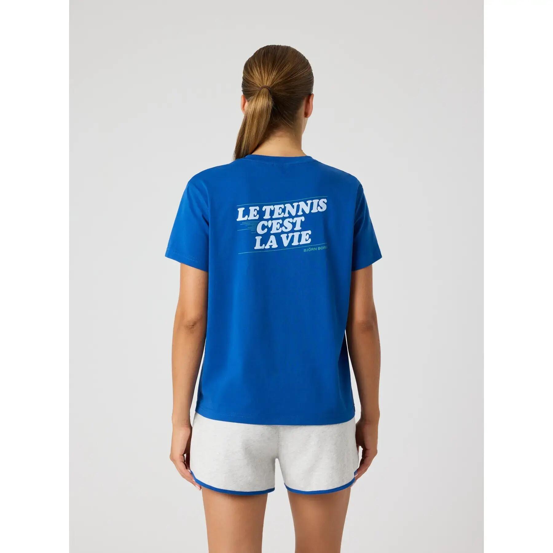 T-shirt da donna in cotone Björn Borg 2/5
