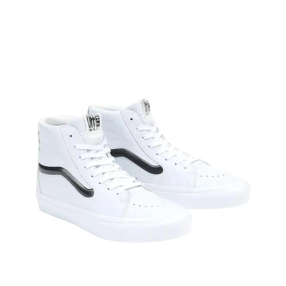 Chaussures Vans SK8-Hi XL Blanches 3/3