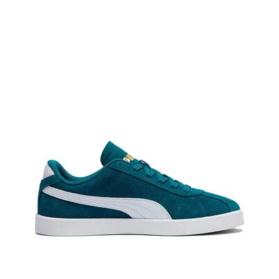 Puma club ii kinderschoenen groen émeraude/wit
