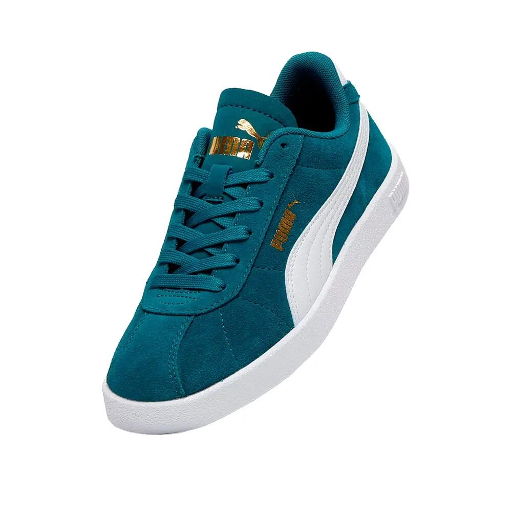 Kinderschuhe PUMA Club II Grün Émeraude/Weiß 6/6