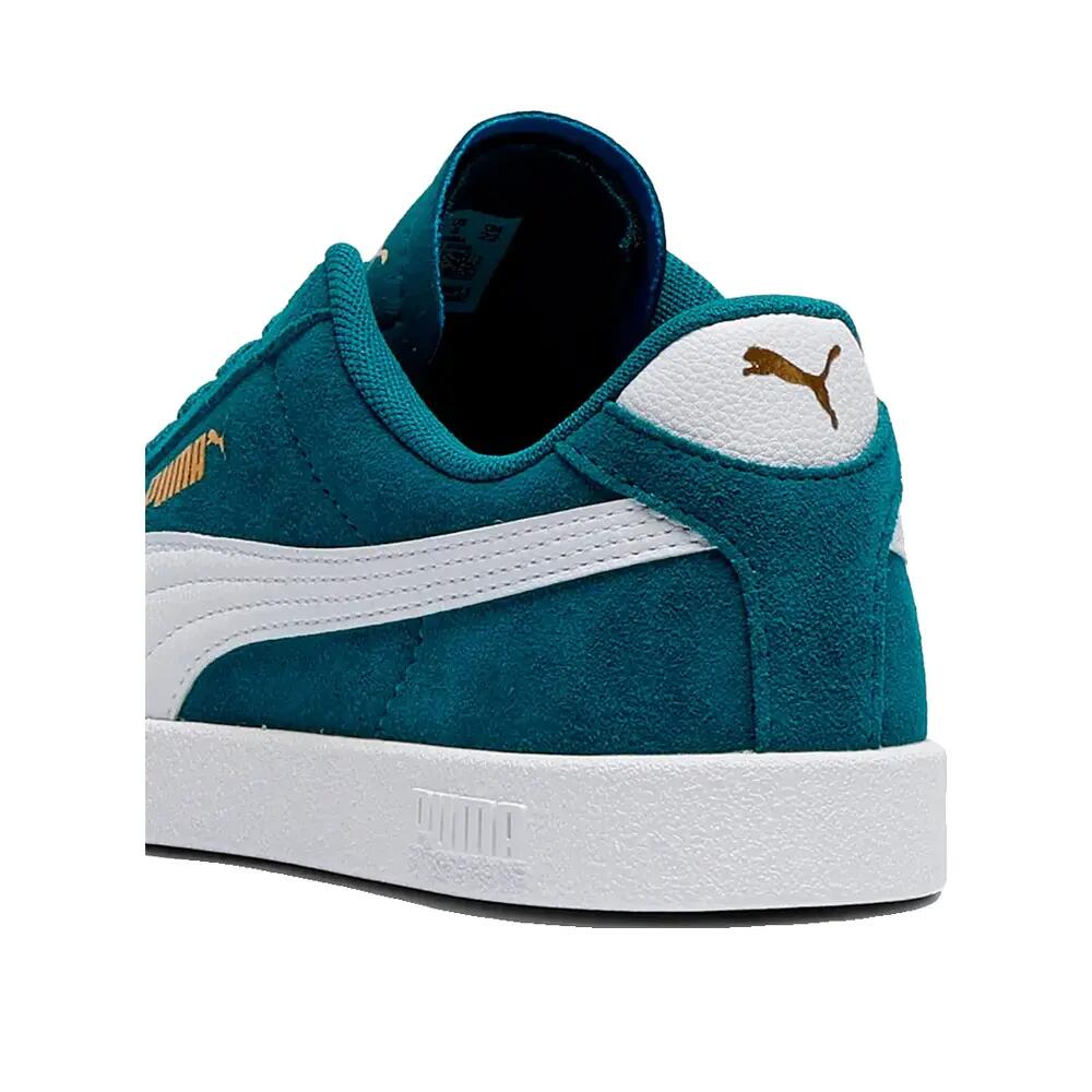 Kinderschuhe PUMA Club II Grün Émeraude/Weiß 4/6