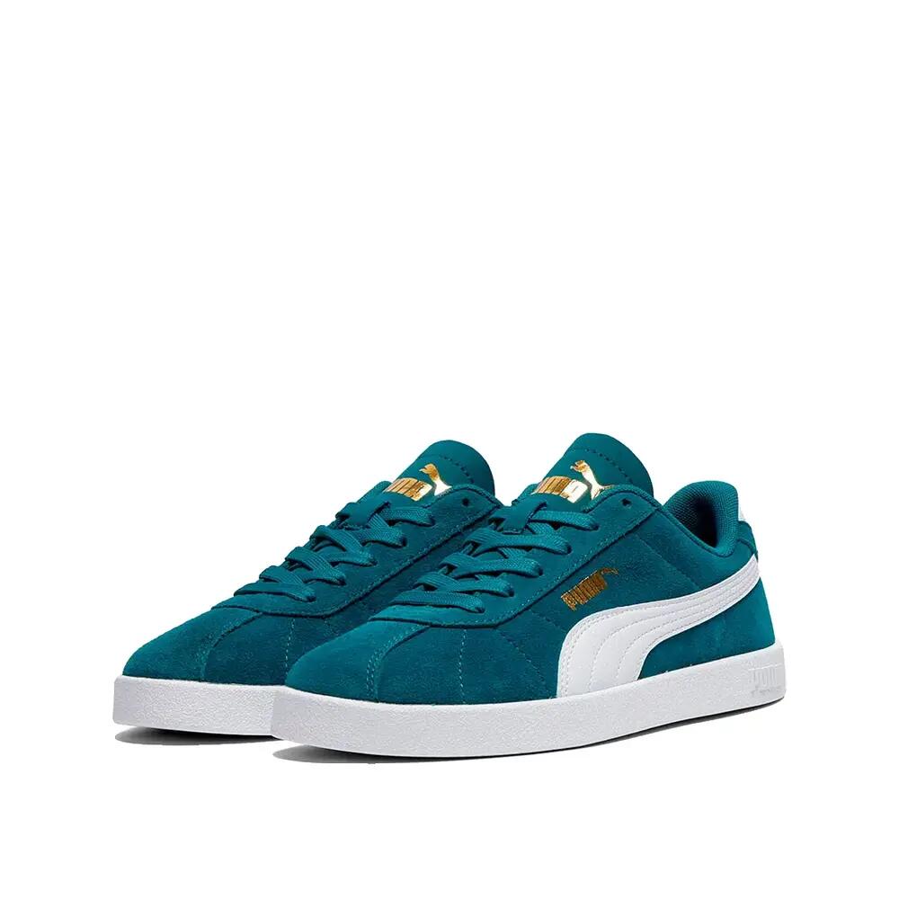 Kinderschuhe PUMA Club II Grün Émeraude/Weiß 2/6