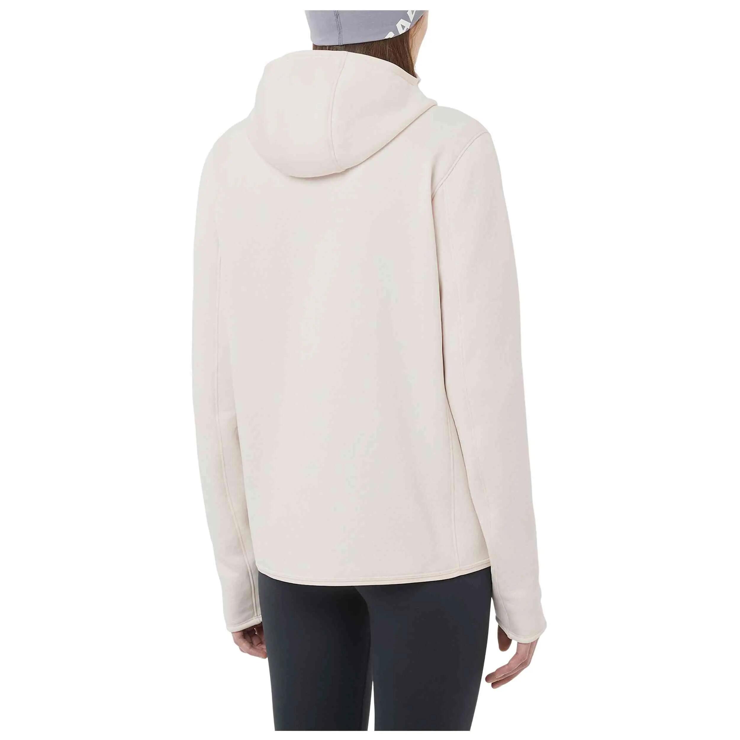 Polaire Salomon modèle Outline Warm Fleece Full Zip pour femmes 3/4