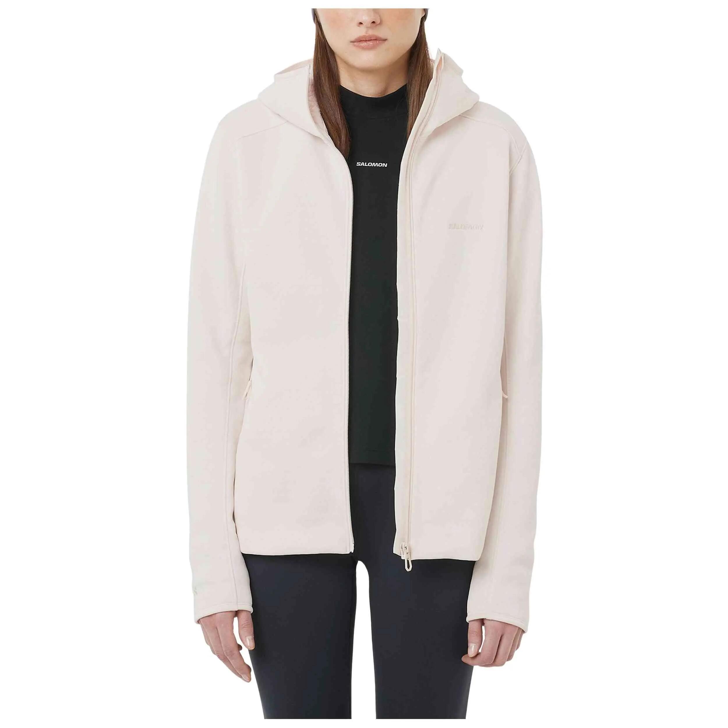 Polaire Salomon modèle Outline Warm Fleece Full Zip pour femmes 2/4