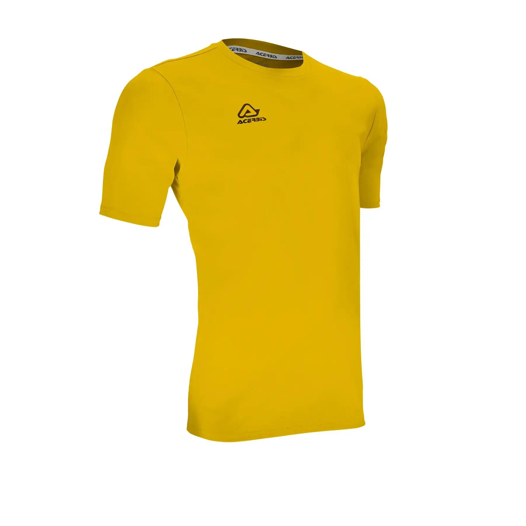 T-shirt - motocross - unisex - mida - giallo 2/3