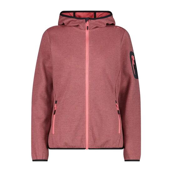 Sweatshirt à capuche empiècements en mesh femme CMP Knit-Tech