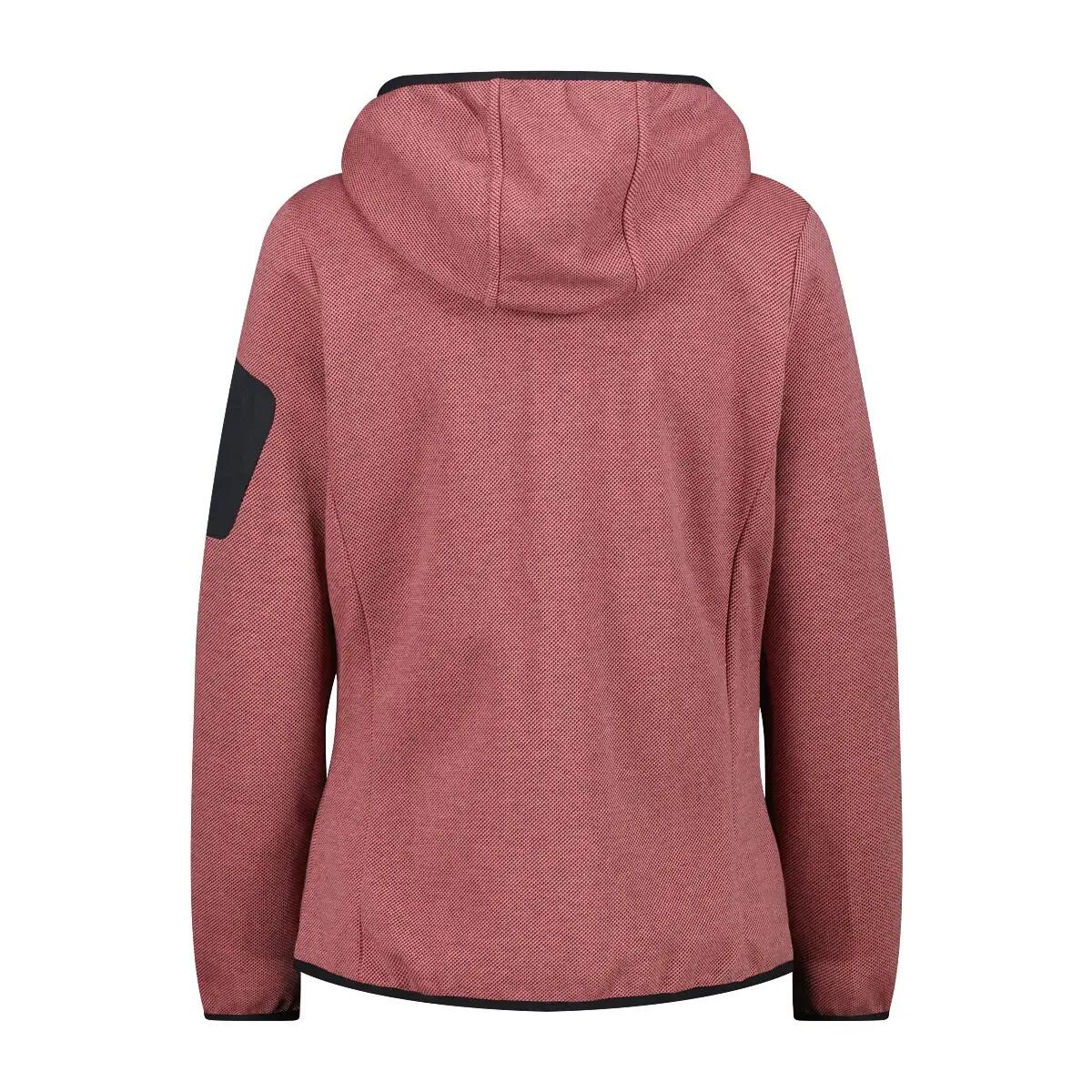 Sweatshirt à capuche empiècements en mesh femme CMP Knit-Tech 2/3