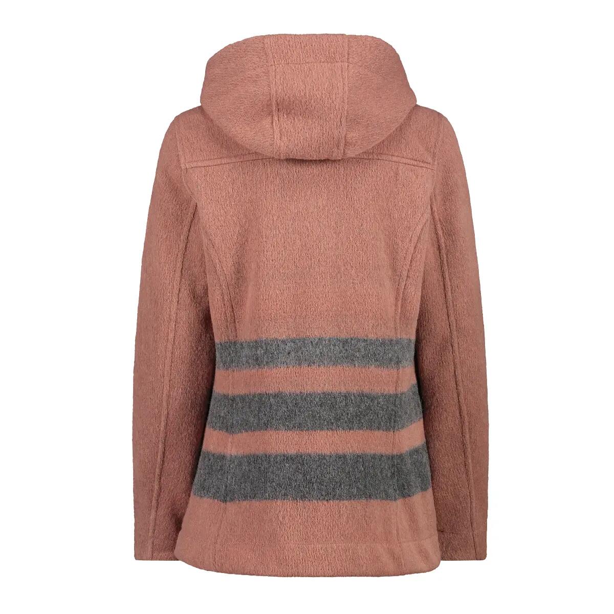 Sweatshirt à capuche wooltech zippé femme CMP 2/3