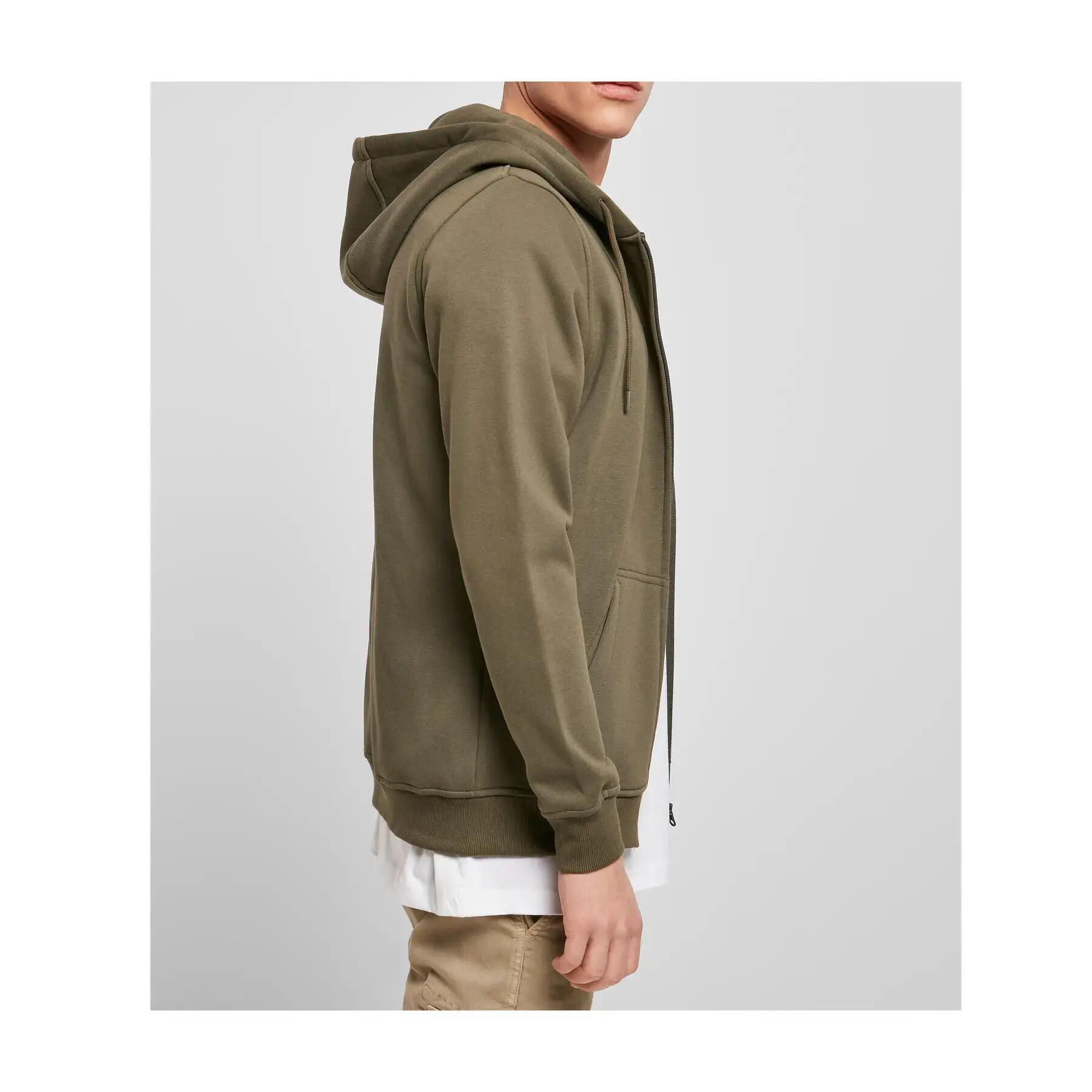 Sweatshirt à capuche full zip Build Your Brand 4/4