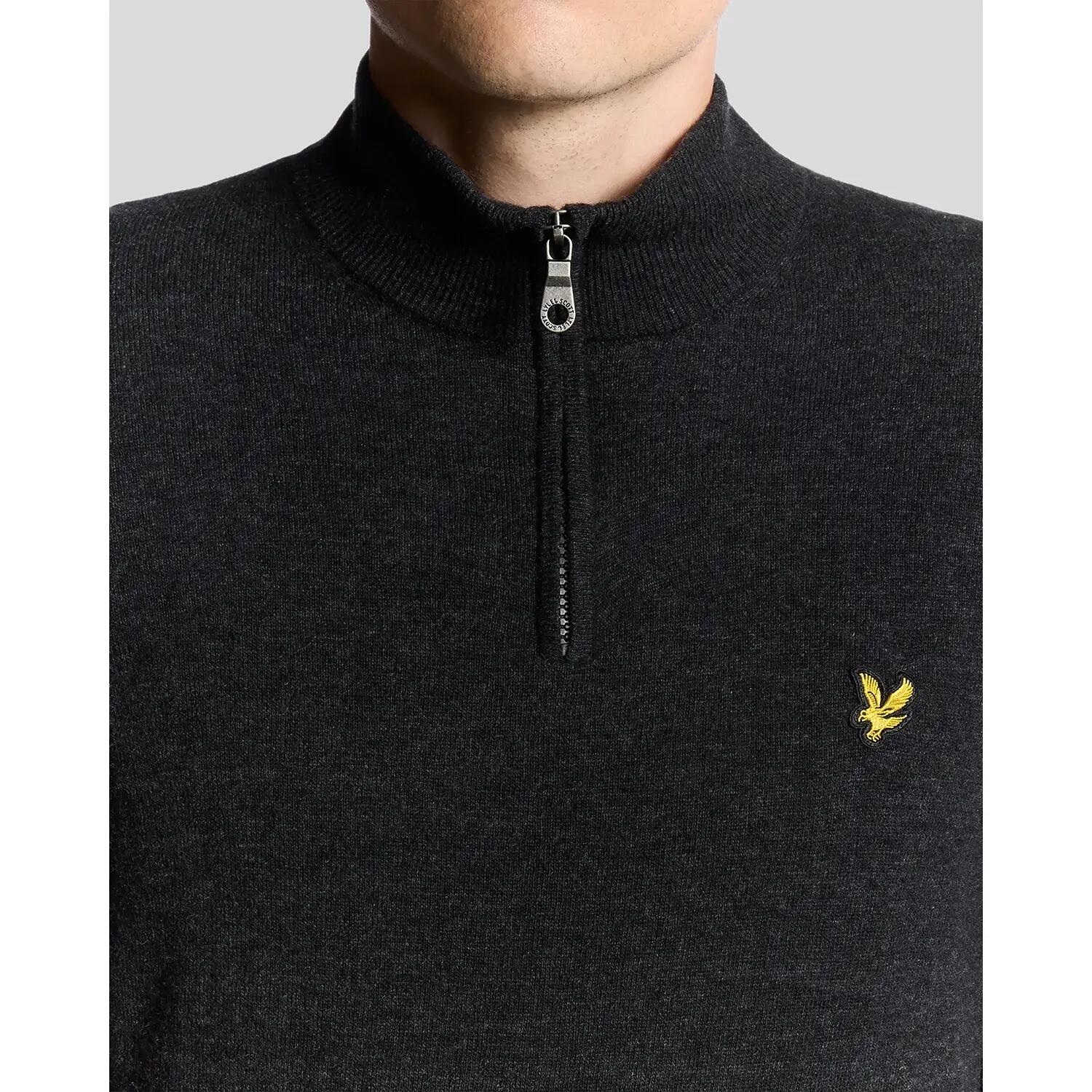 Pull Col zippé Lyle & Scott Lambswool 5/6