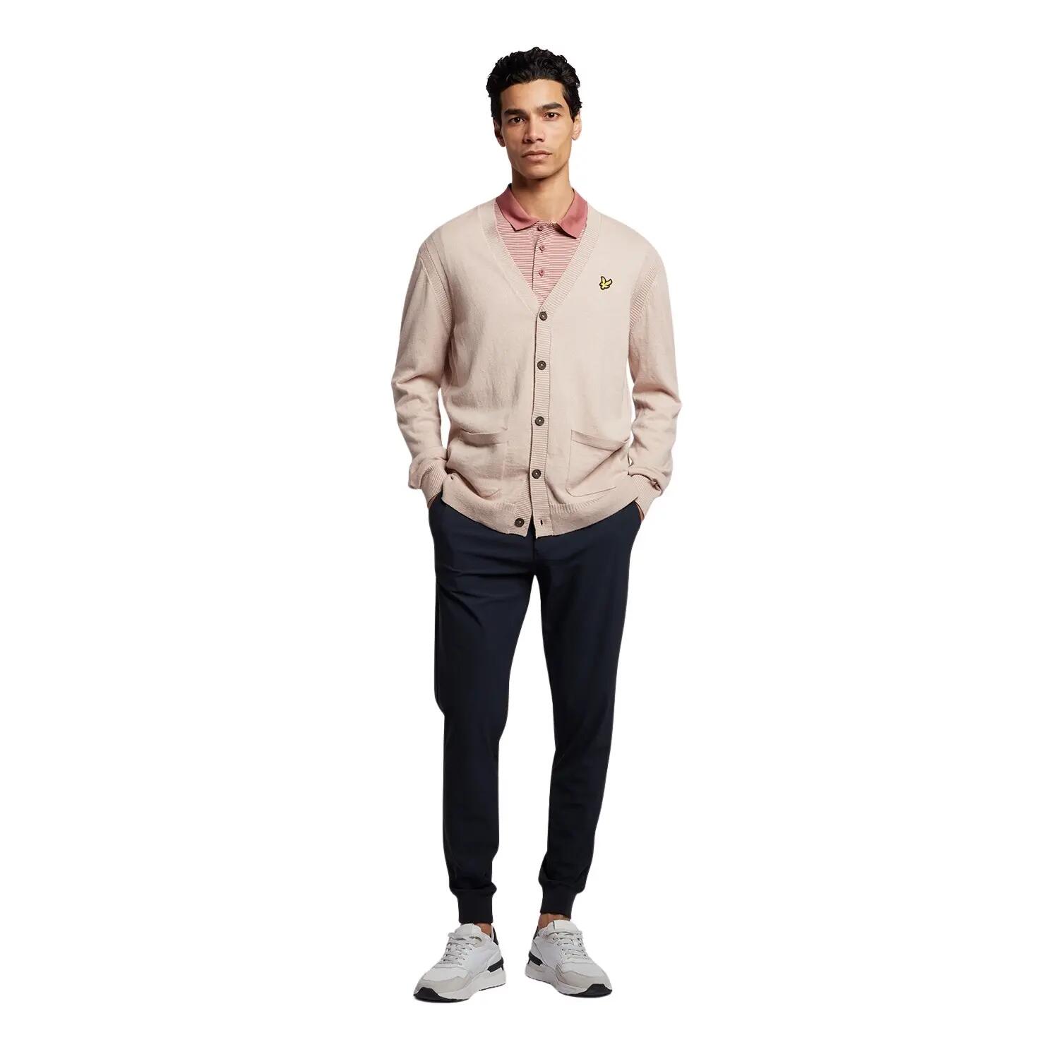 Polo microrayure légère Lyle & Scott 3/4