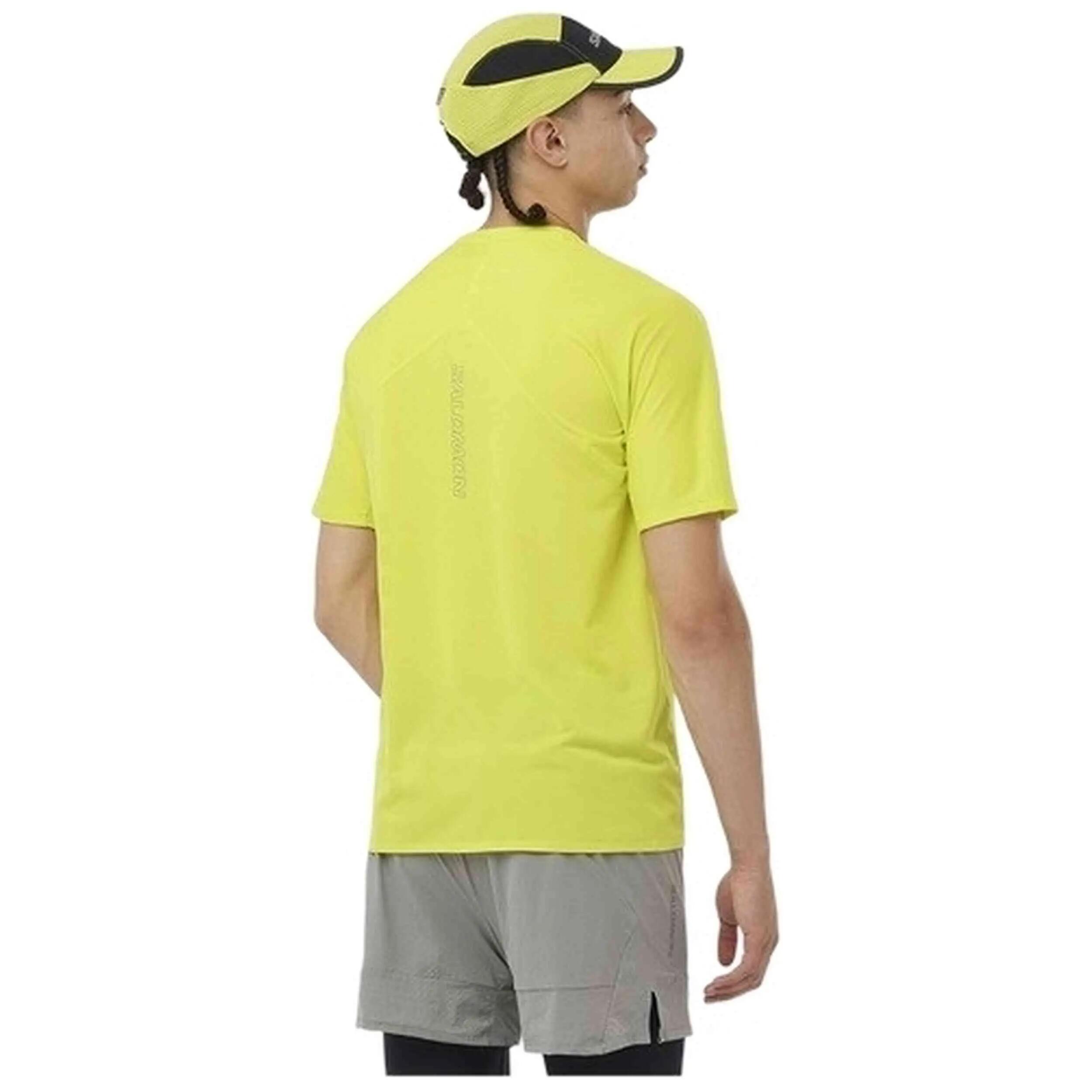 Kurzarmshirt Salomon Modell Sense Aero für männer 4/4