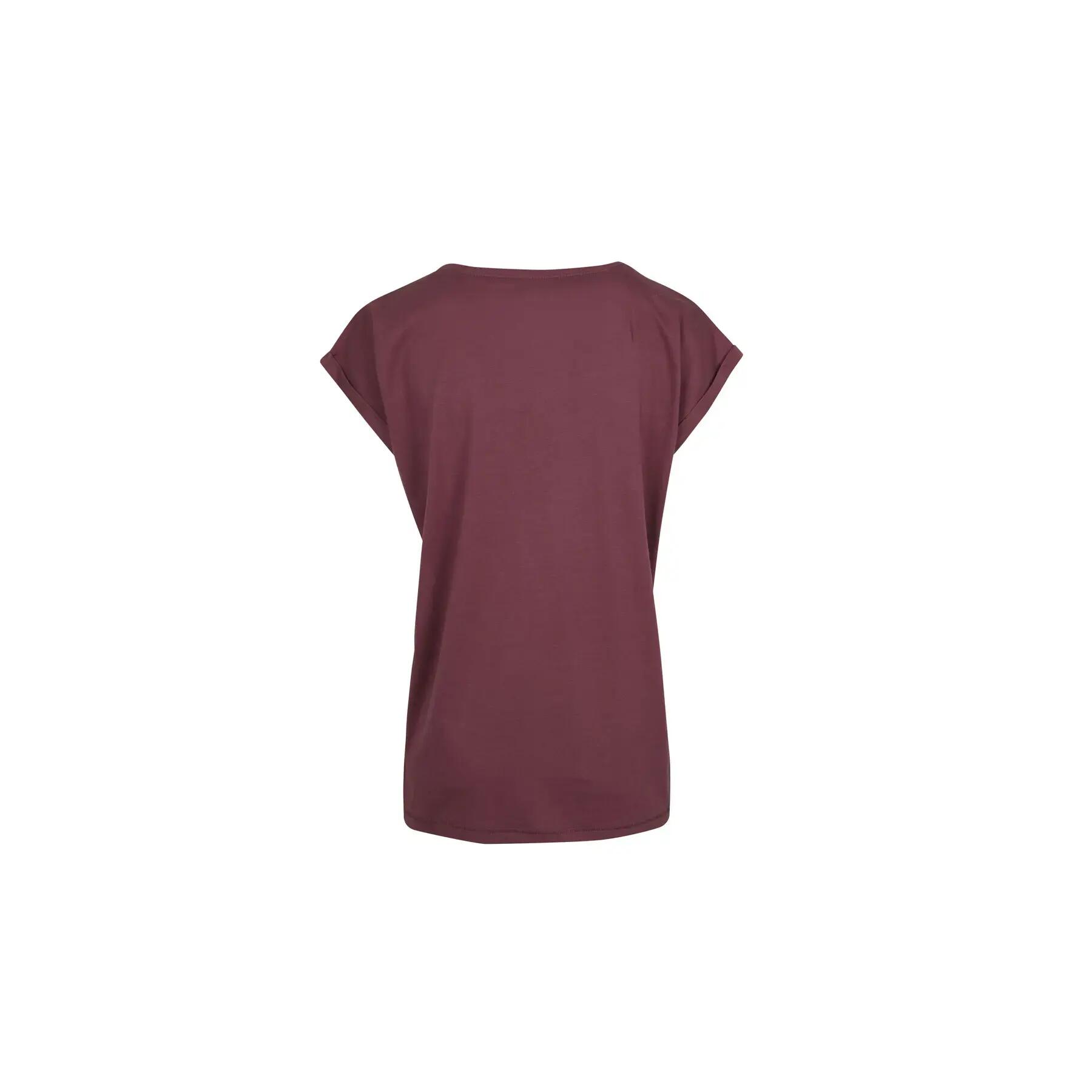 T-shirt dames Build Your Brand Long Slub 2/4