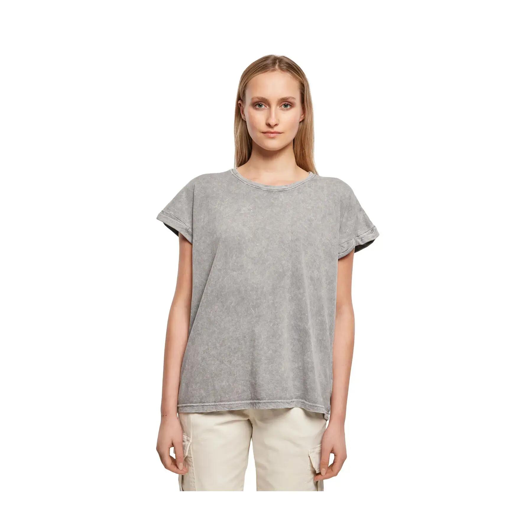 Dames-T-shirt gewassen Build Your Brand 2/5