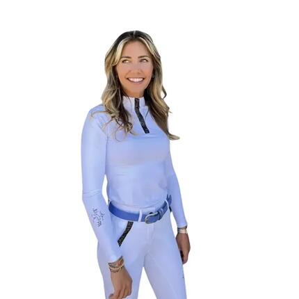 Polo de concours manches longues femme Le Sabotier Julia