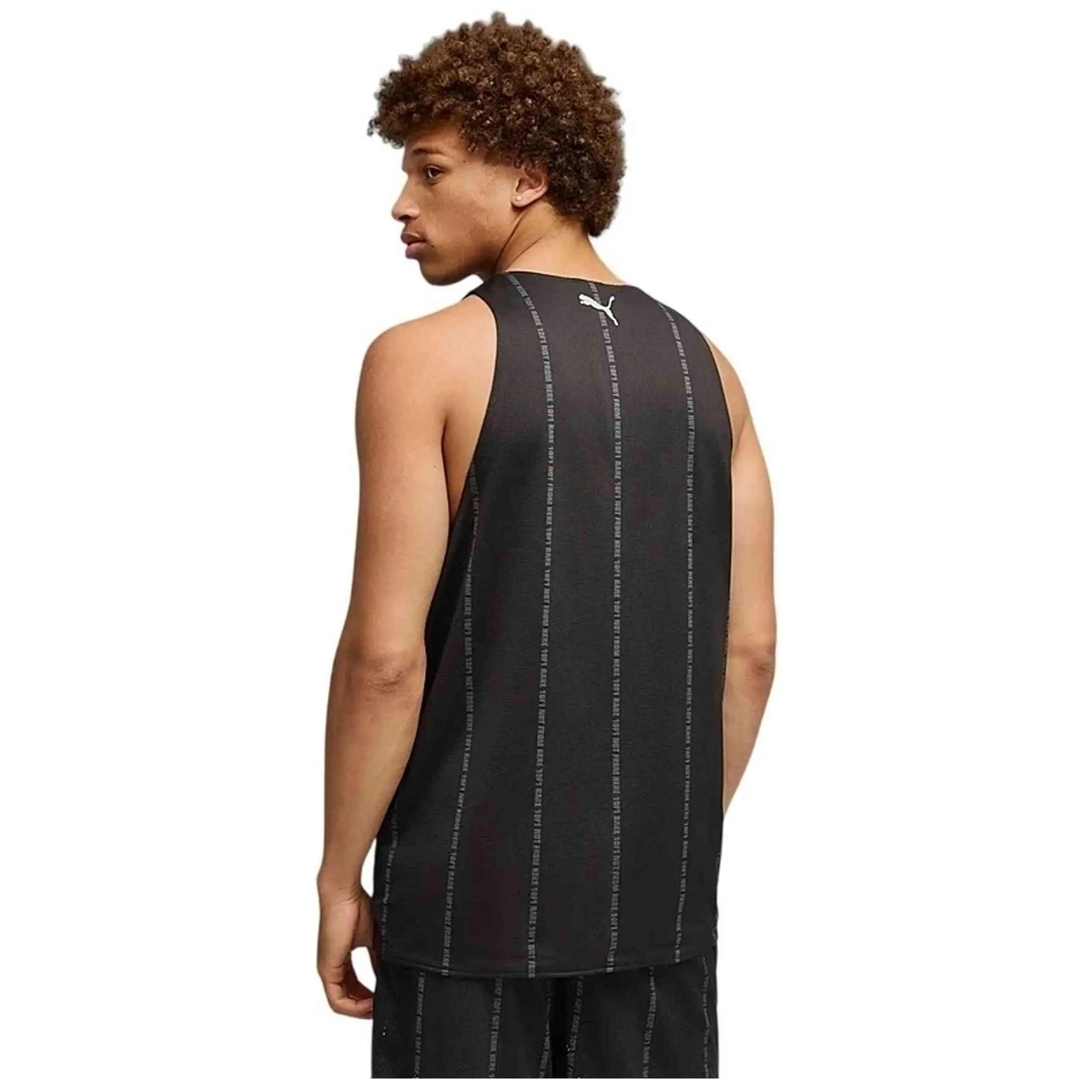 Debardeur Puma modèle LaMelo Alwayz On 1 Jersey "Black Team Silver" pour homme 3/5