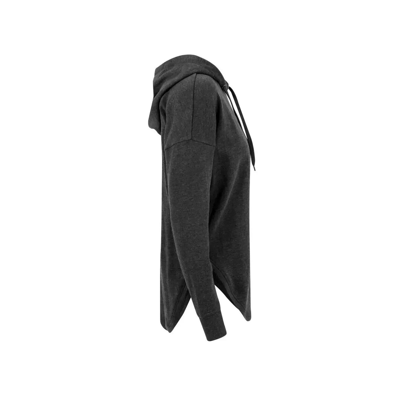 Felpa oversize con cappuccio da donna Build Your Brand 3/4