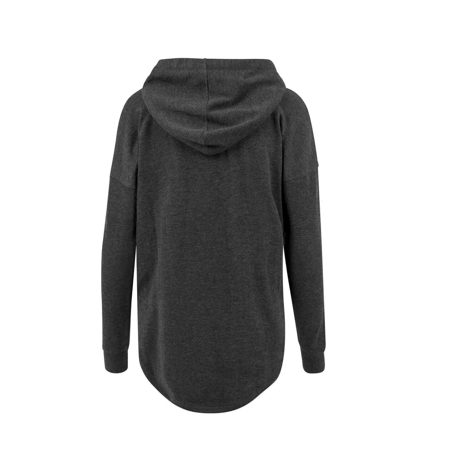 Felpa oversize con cappuccio da donna Build Your Brand 2/4