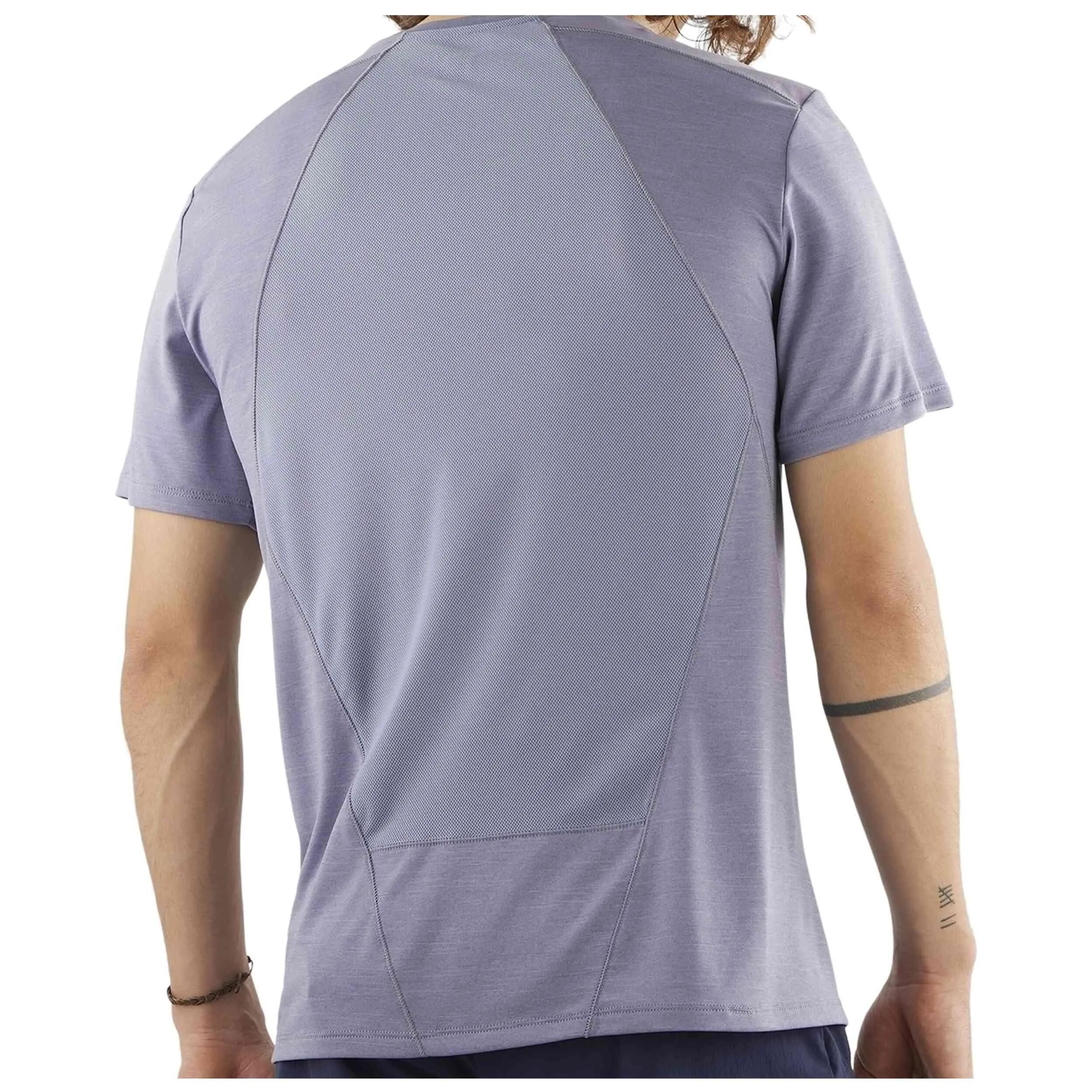 Kurzarmshirt Salomon Modell OUTLINE für männer 3/5