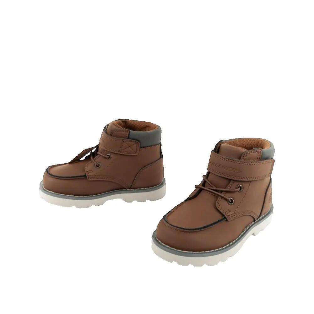 Bottes de cheville Skechers Lil Truxer Marrone 2/3