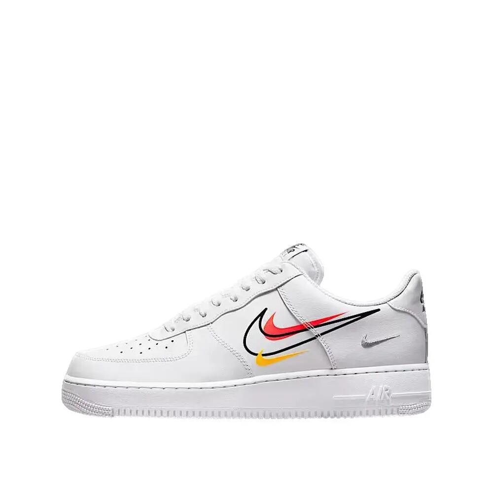 Nike Air Force 1 Low Multi Swoosh White 1/3