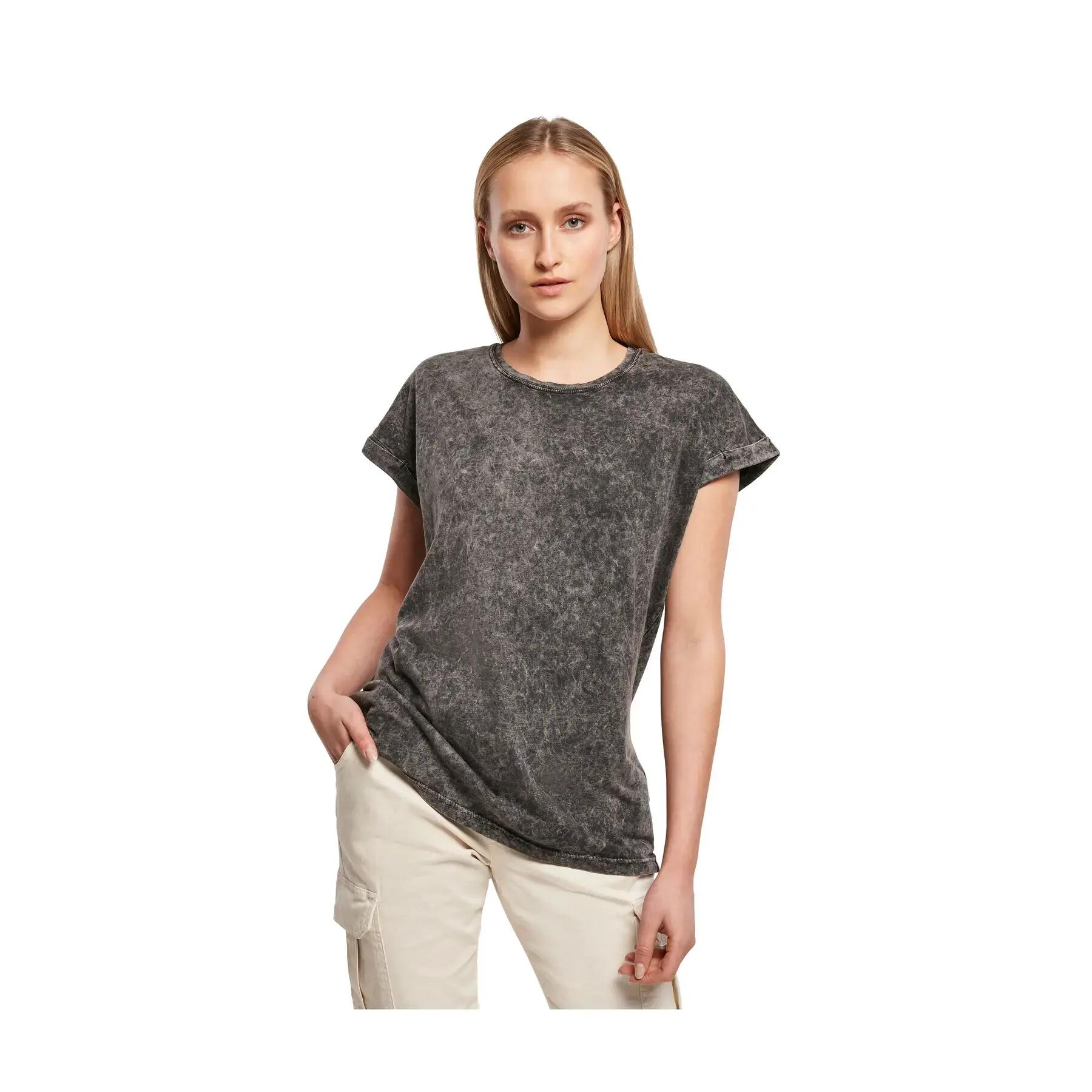 Dames-T-shirt gewassen Build Your Brand 2/5