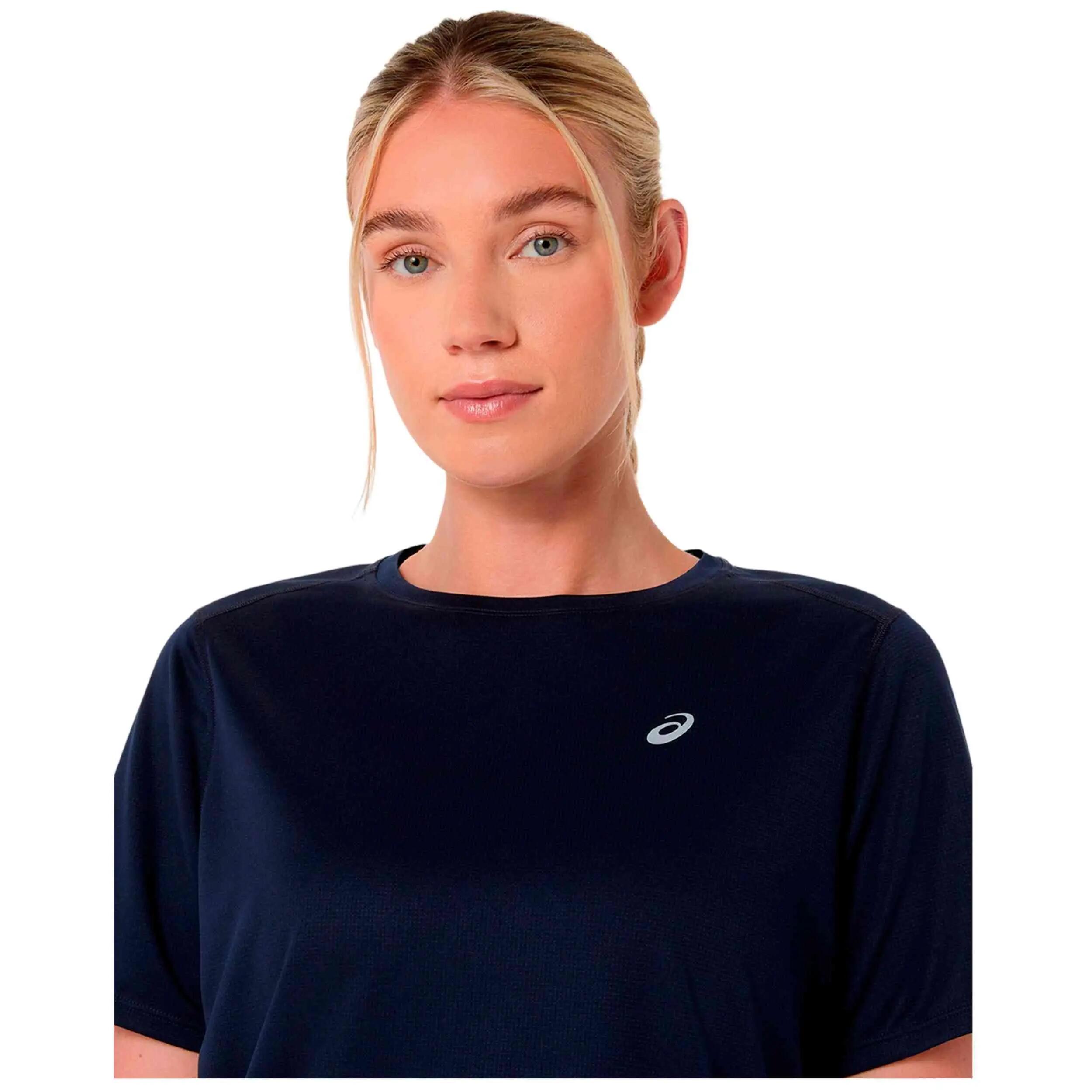 Kurzarmshirt Asics Modell Core für frauen 4/5