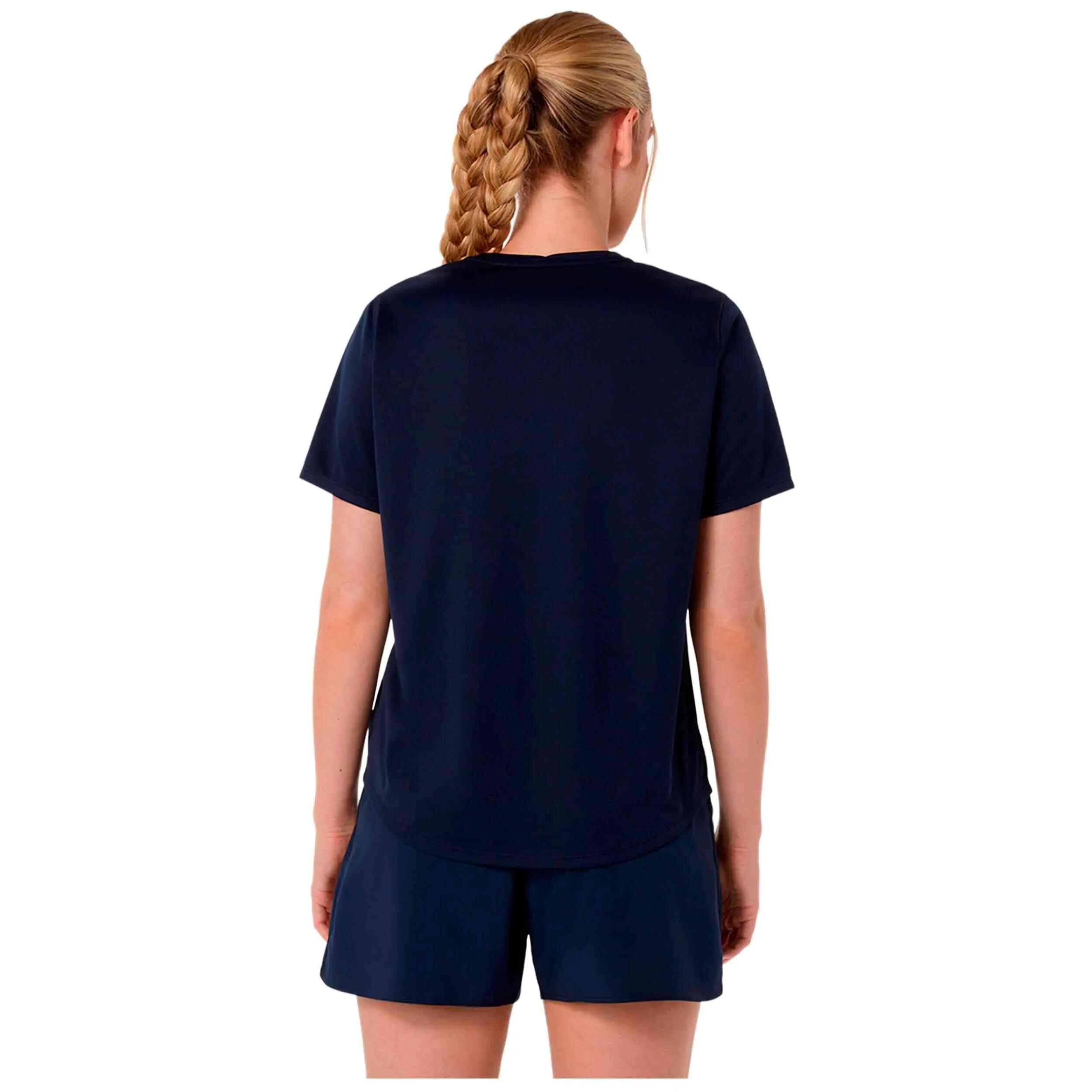 Kurzarmshirt Asics Modell Core für frauen 3/5