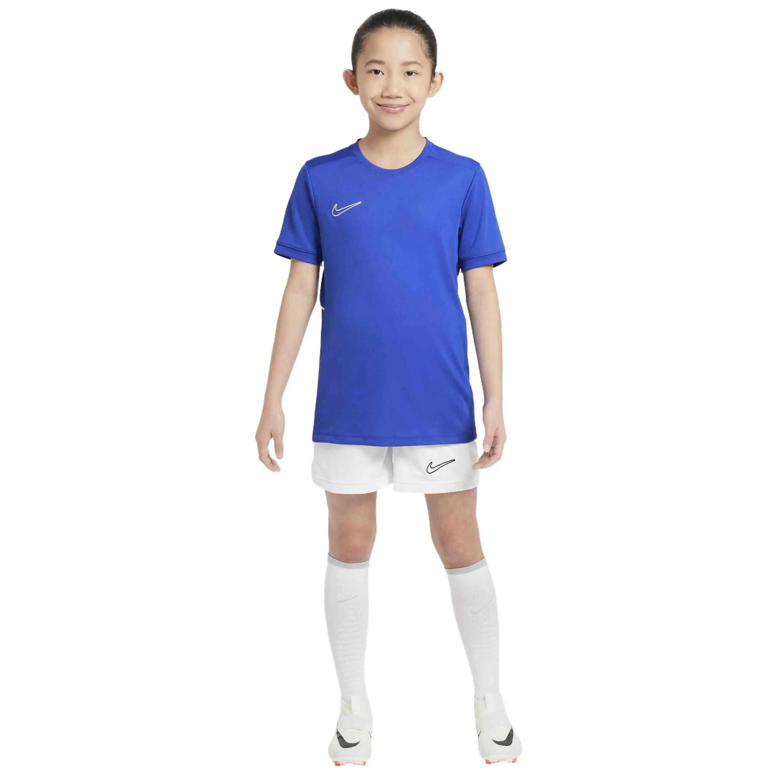 Maglia a maniche corte Nike modello HJ3716-480 per unisex ragazzi 3/5
