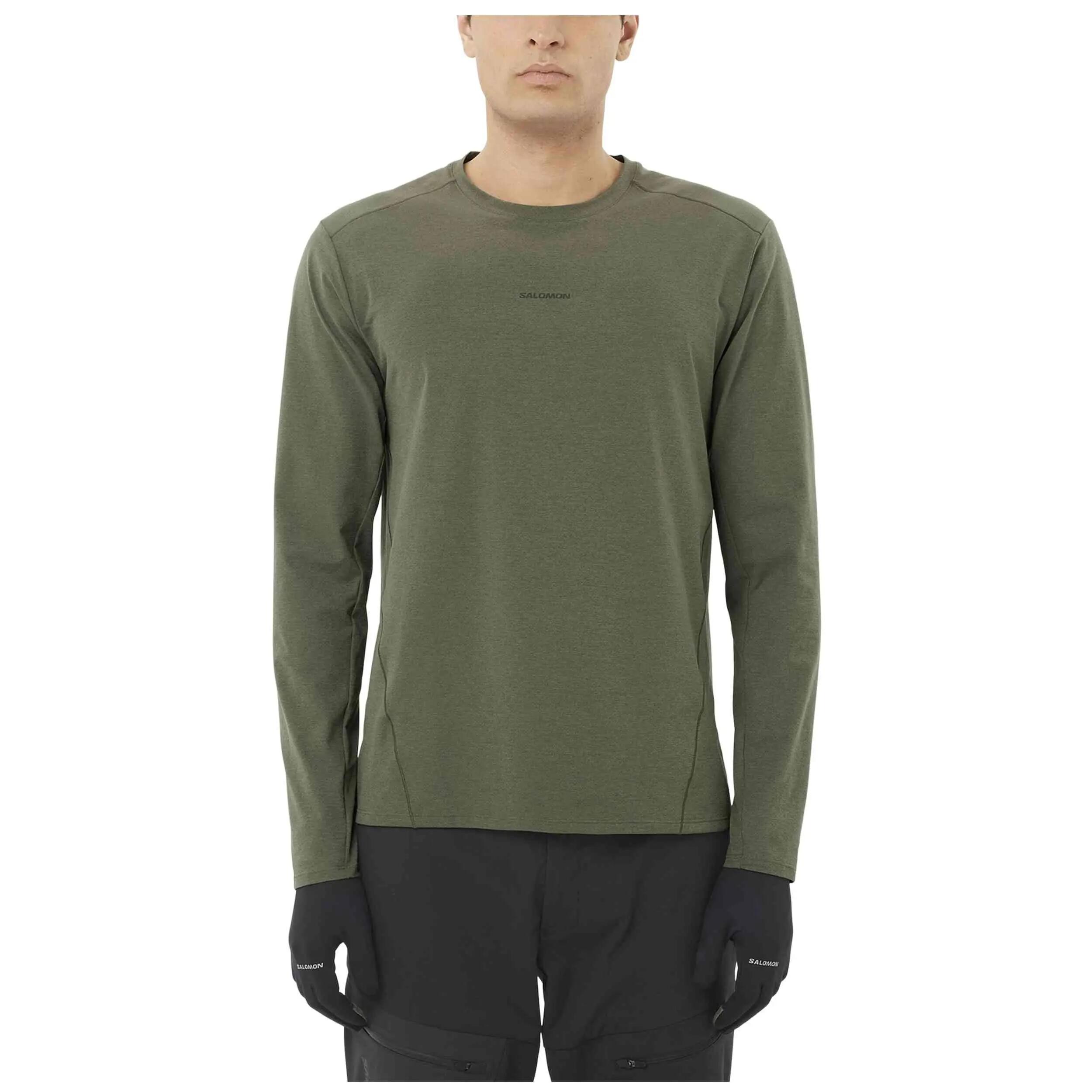 Langarmshirt Salomon Modell Trackline für männer 2/4