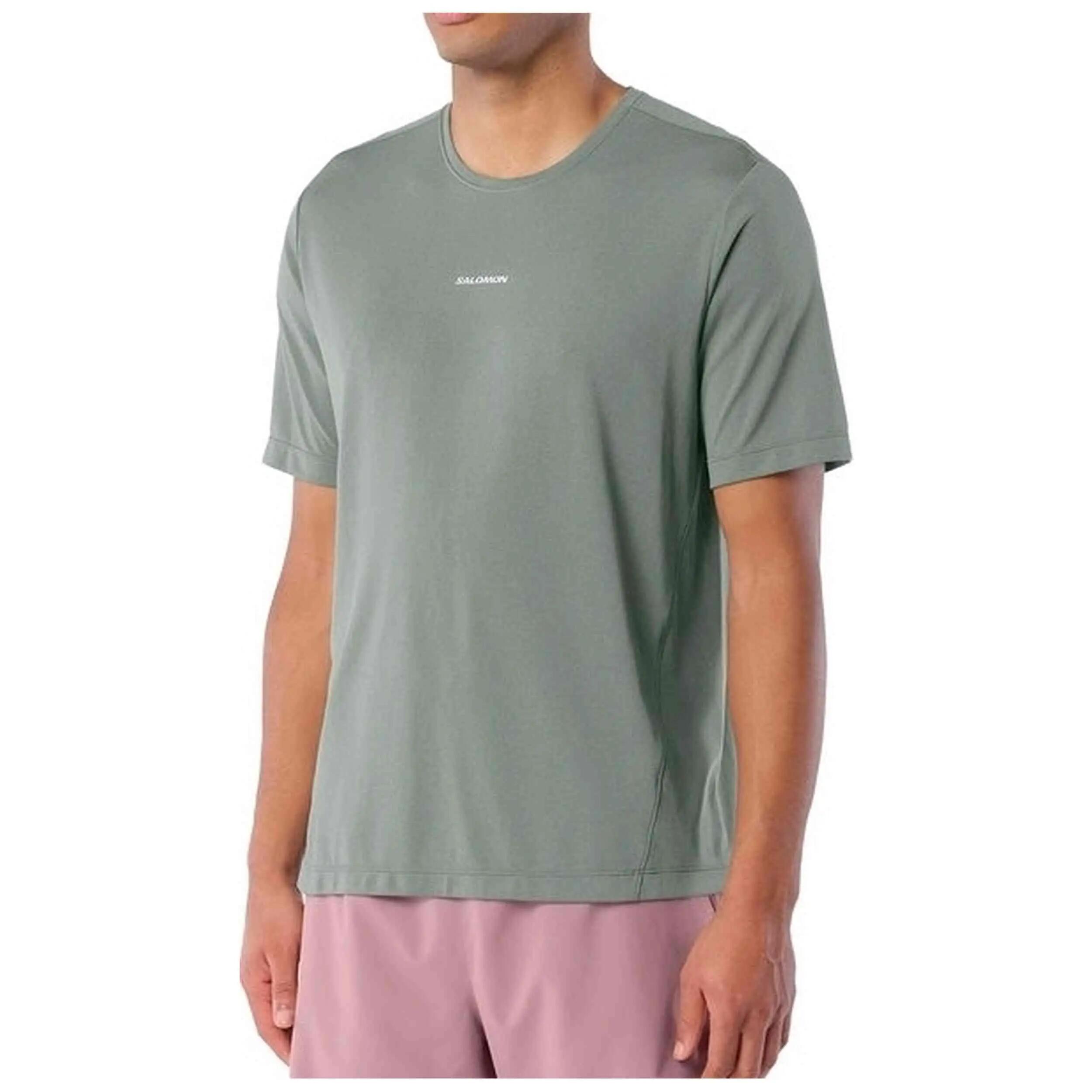 Kurzarmshirt Salomon Modell SHKout Core für männer 2/4