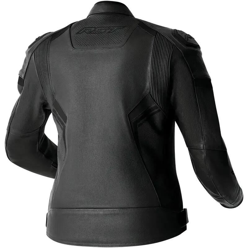 Giacca da moto in pelle da donna RST S1 D3O 2/2