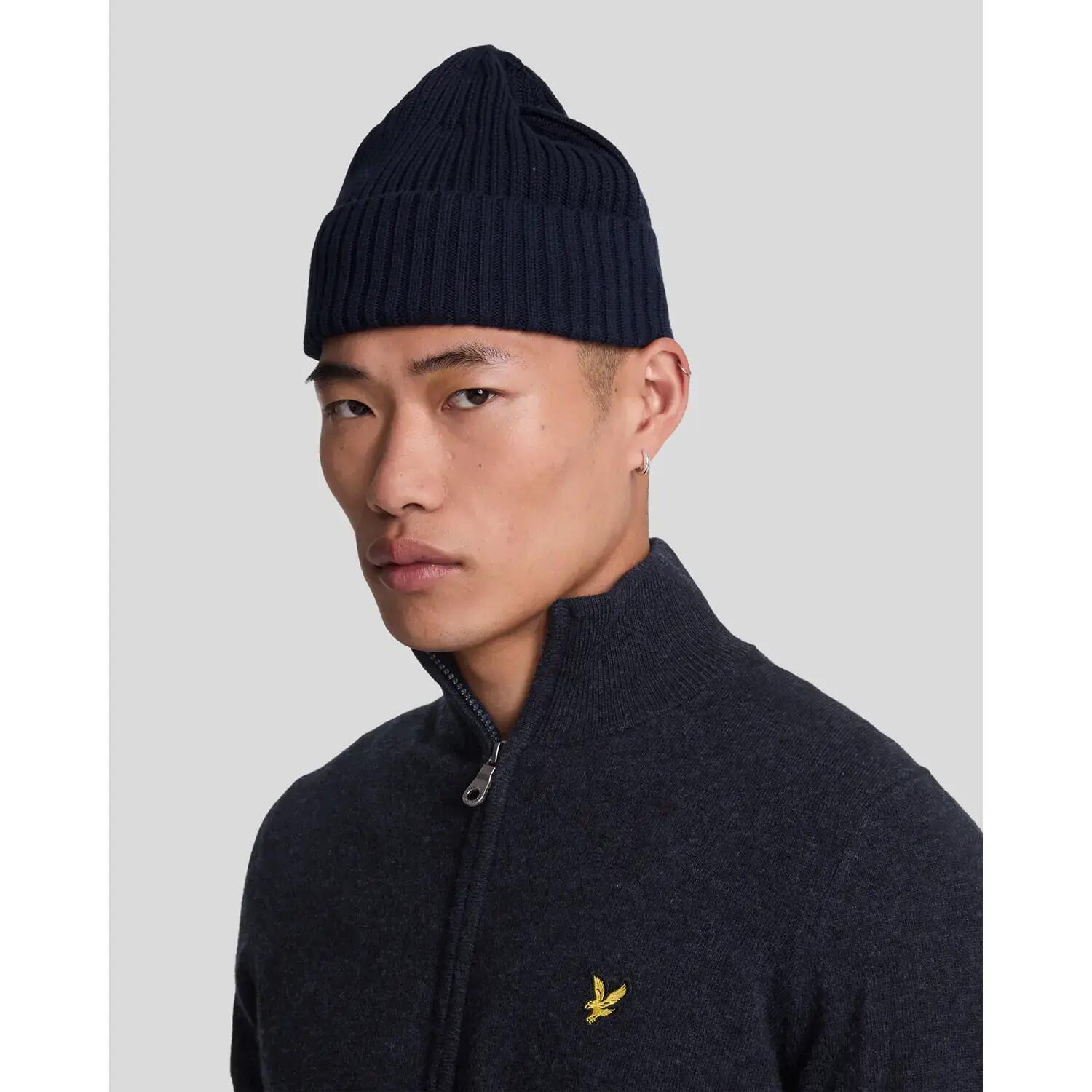 Pull zippé en laine Lyle & Scott Blend 6/6