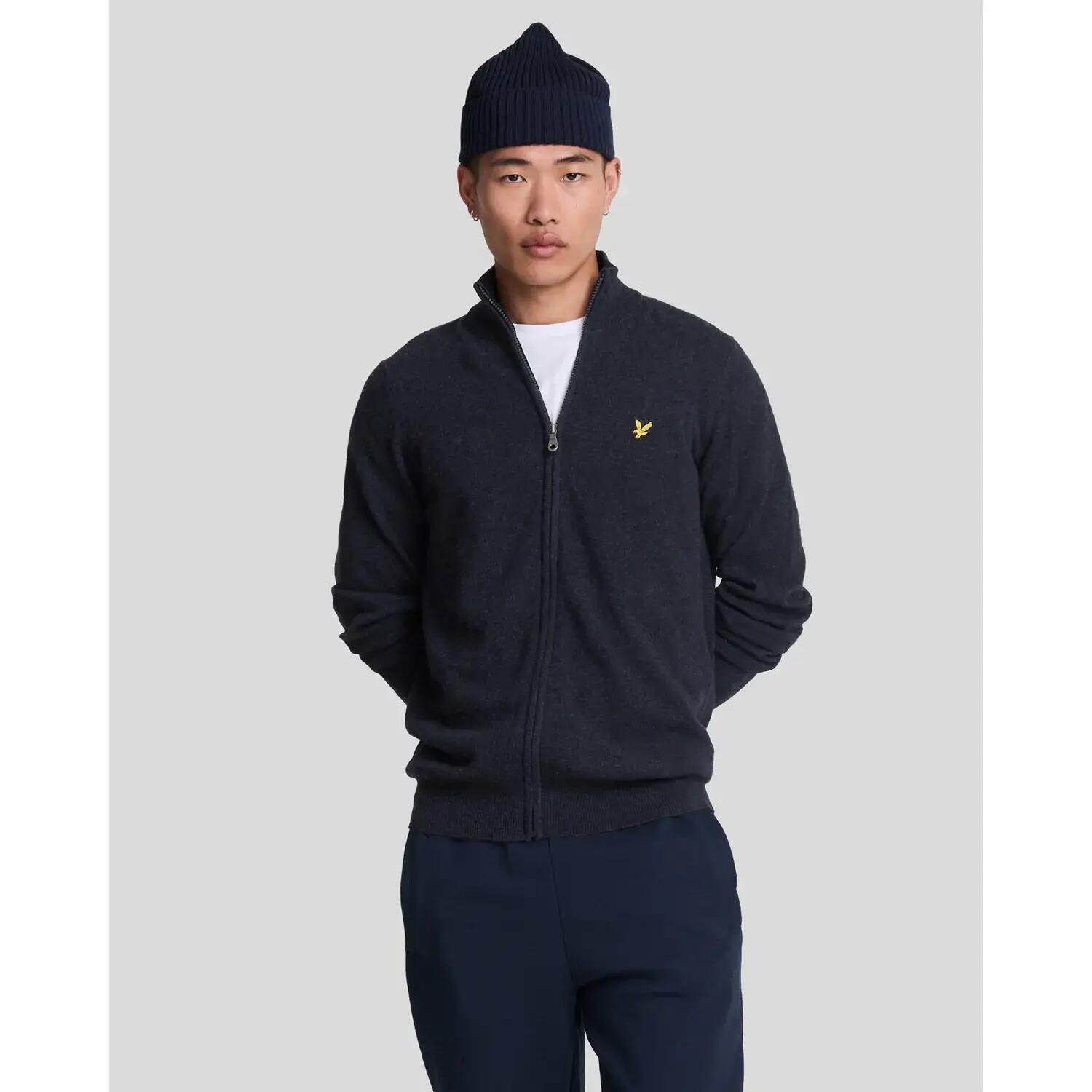Pull zippé en laine Lyle & Scott Blend 3/6