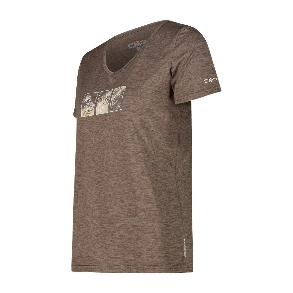 Women’s Wide Neck T-shirt CMP Light 3/3