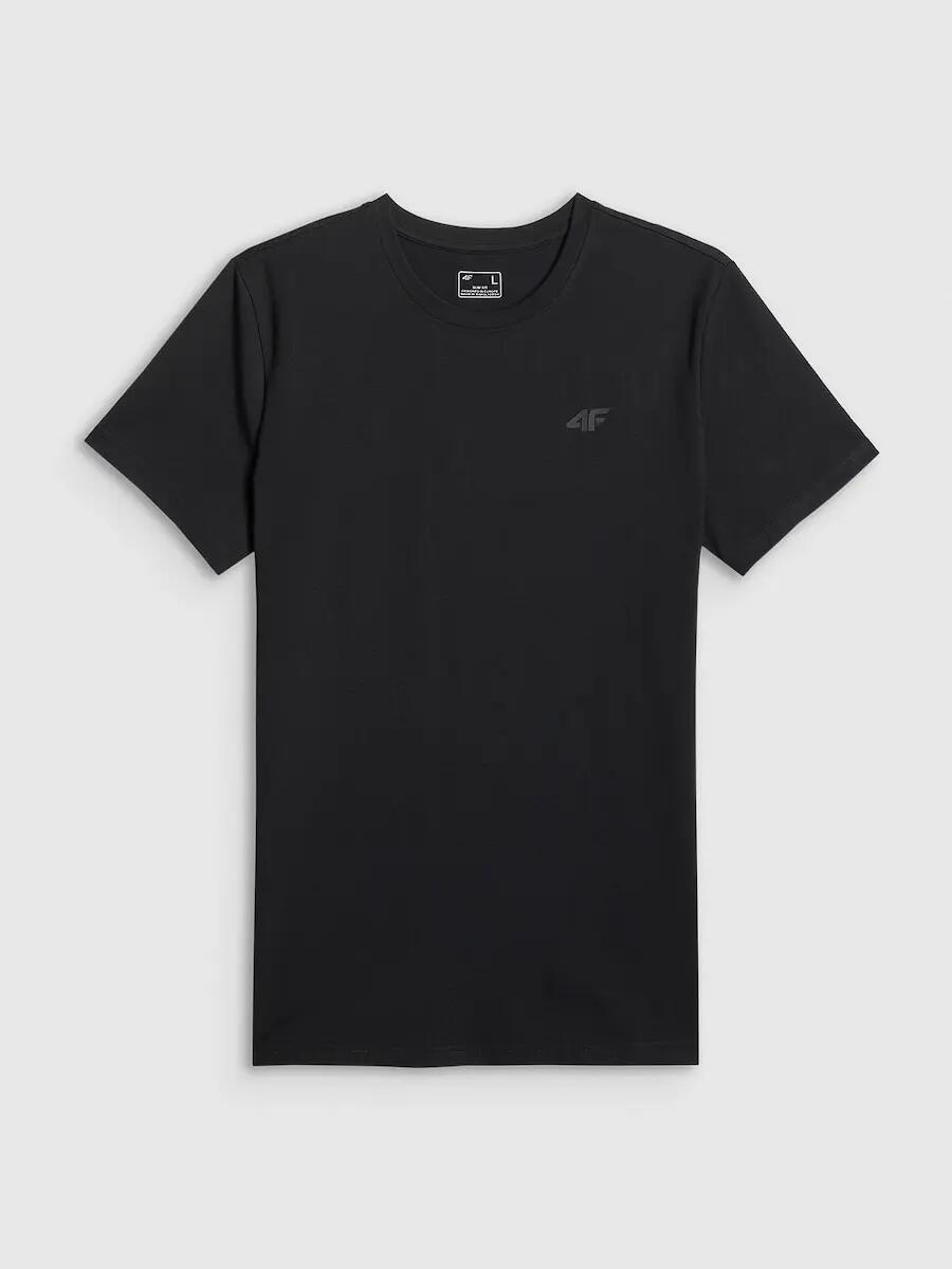 T-shirt slim gładki męski 4F 5/6