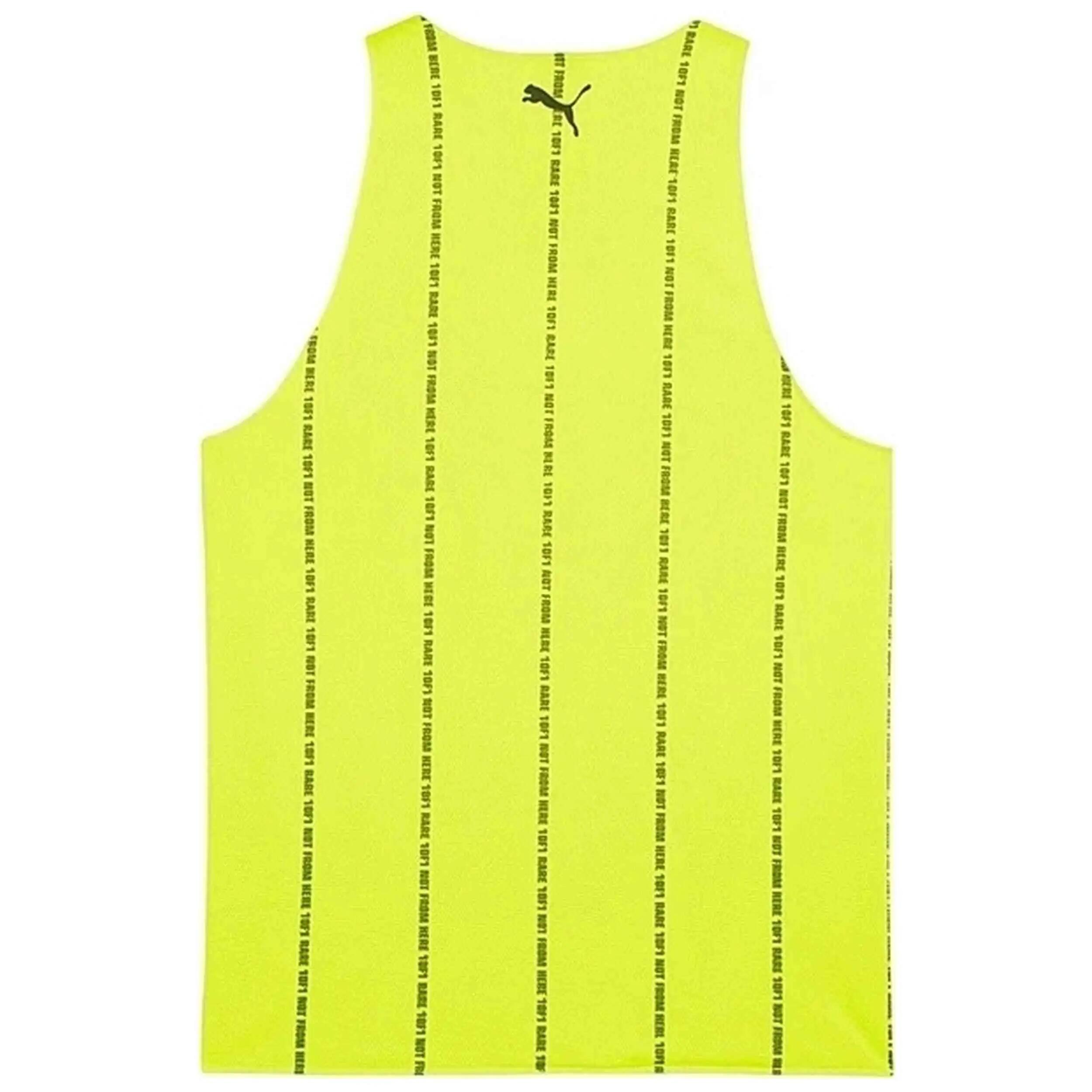 Debardeur Puma modèle LaMelo Alwayz On 1 Jersey "Yellow Alert" pour homme 4/5