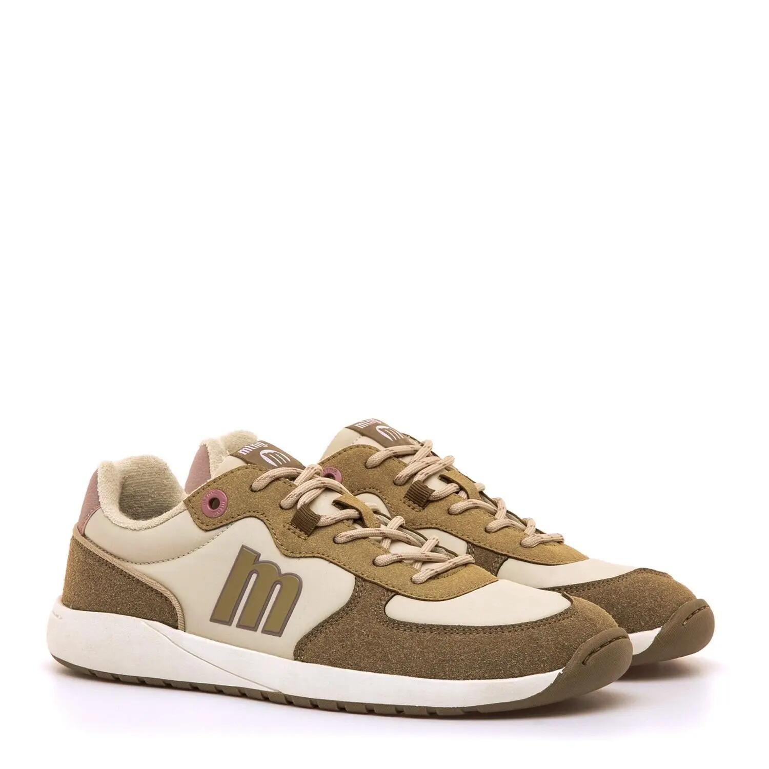 Zapatillas caminar Mujer barefoot MTNG Free apolo Beige 4/6